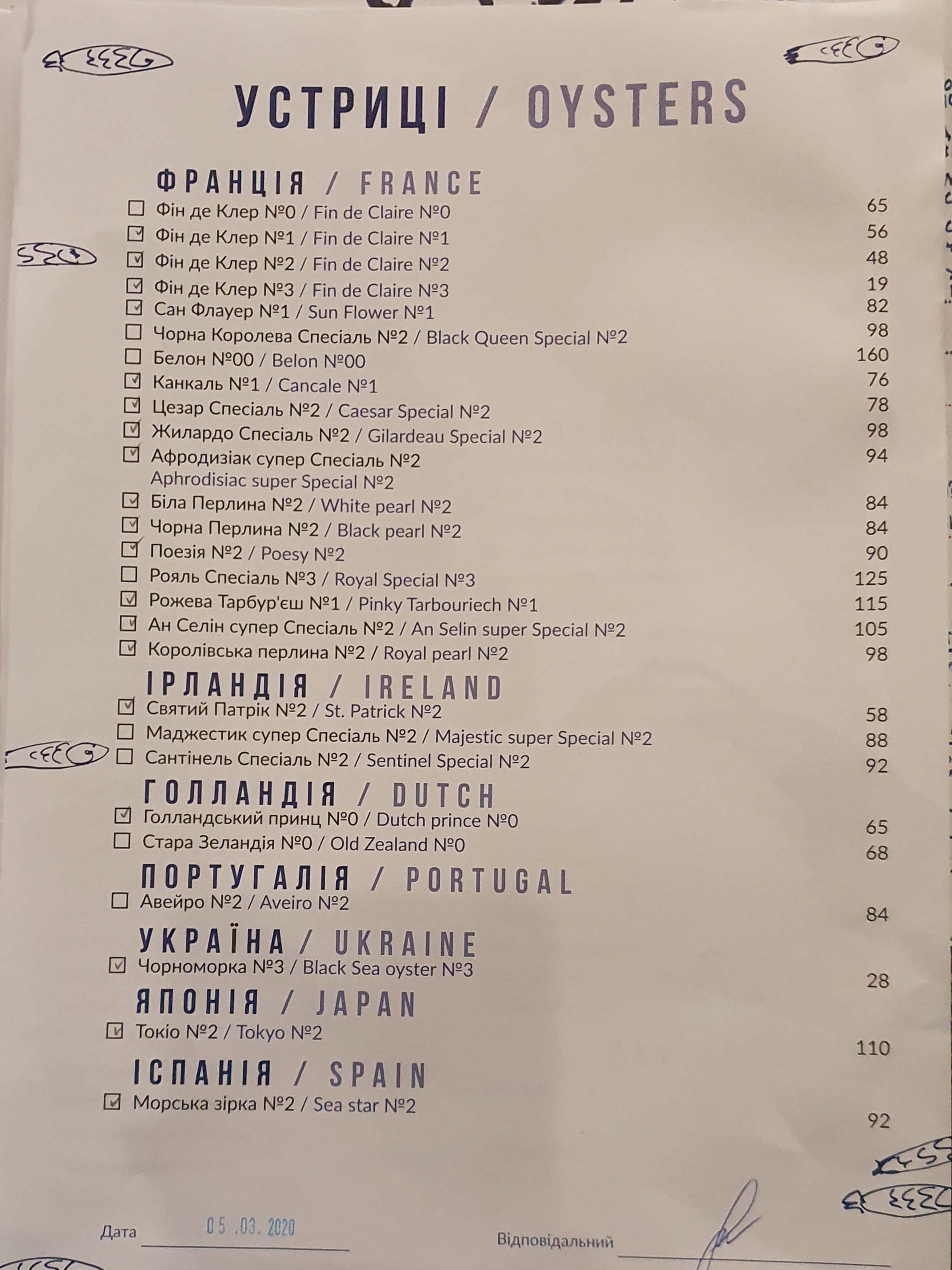 Chornomorka Podil menu 4