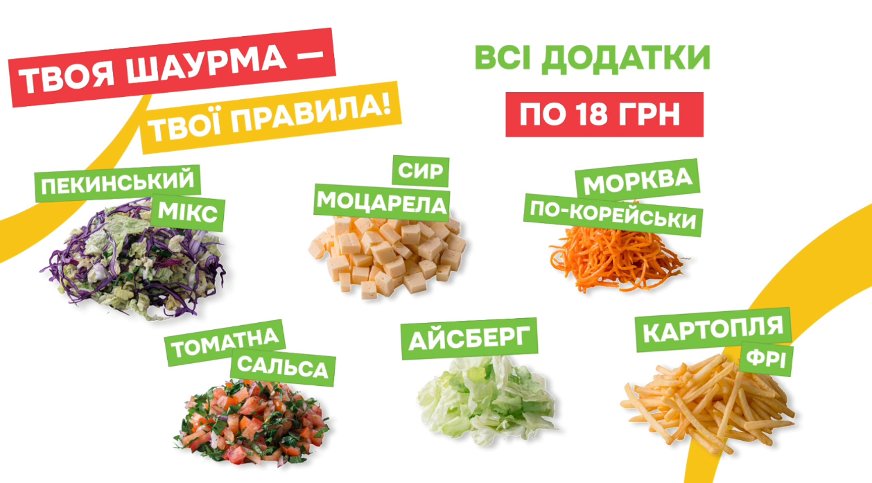 Три Шаурми menu 10