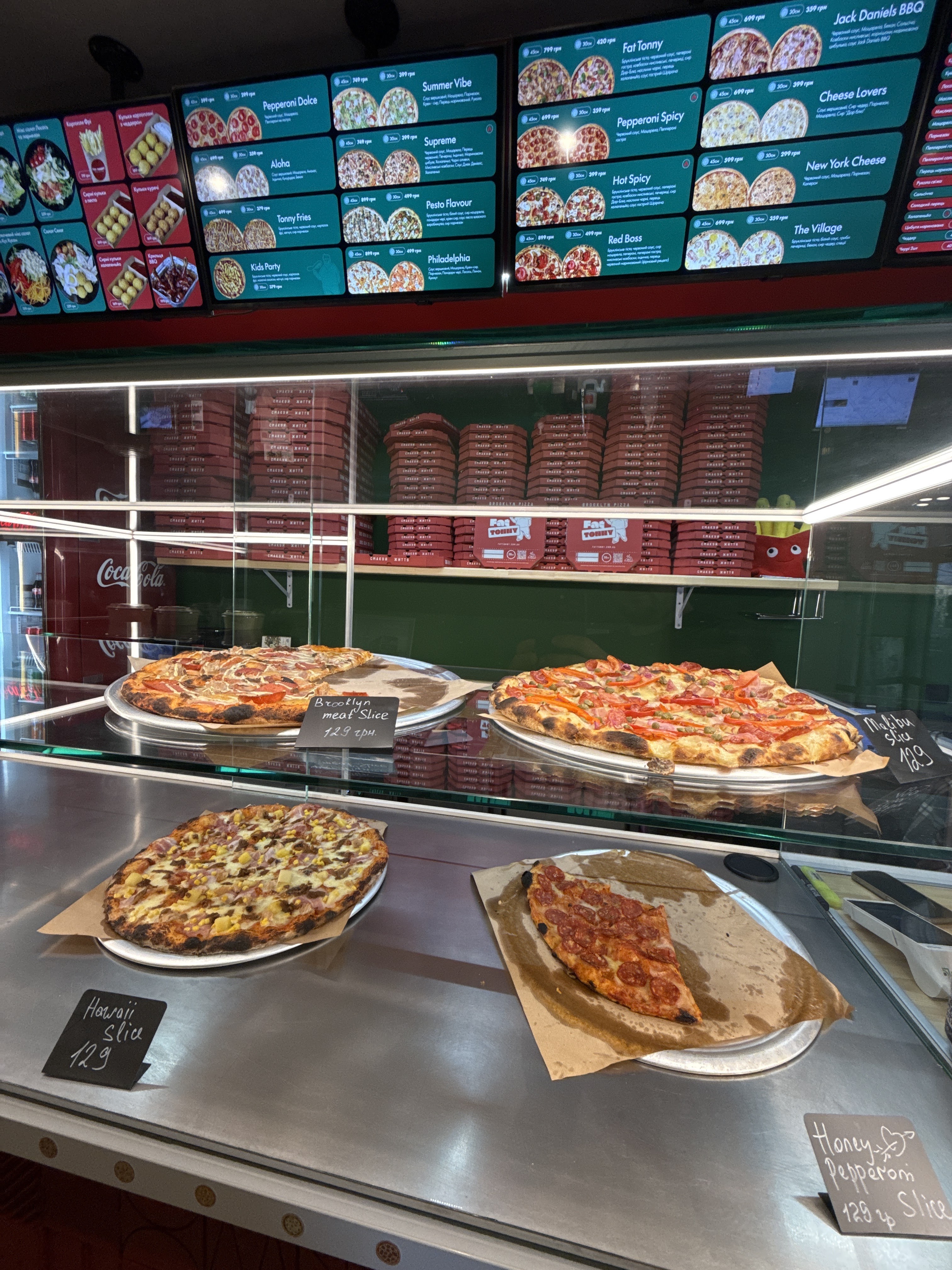 Fat Tonny Brooklyn Pizza menu 3