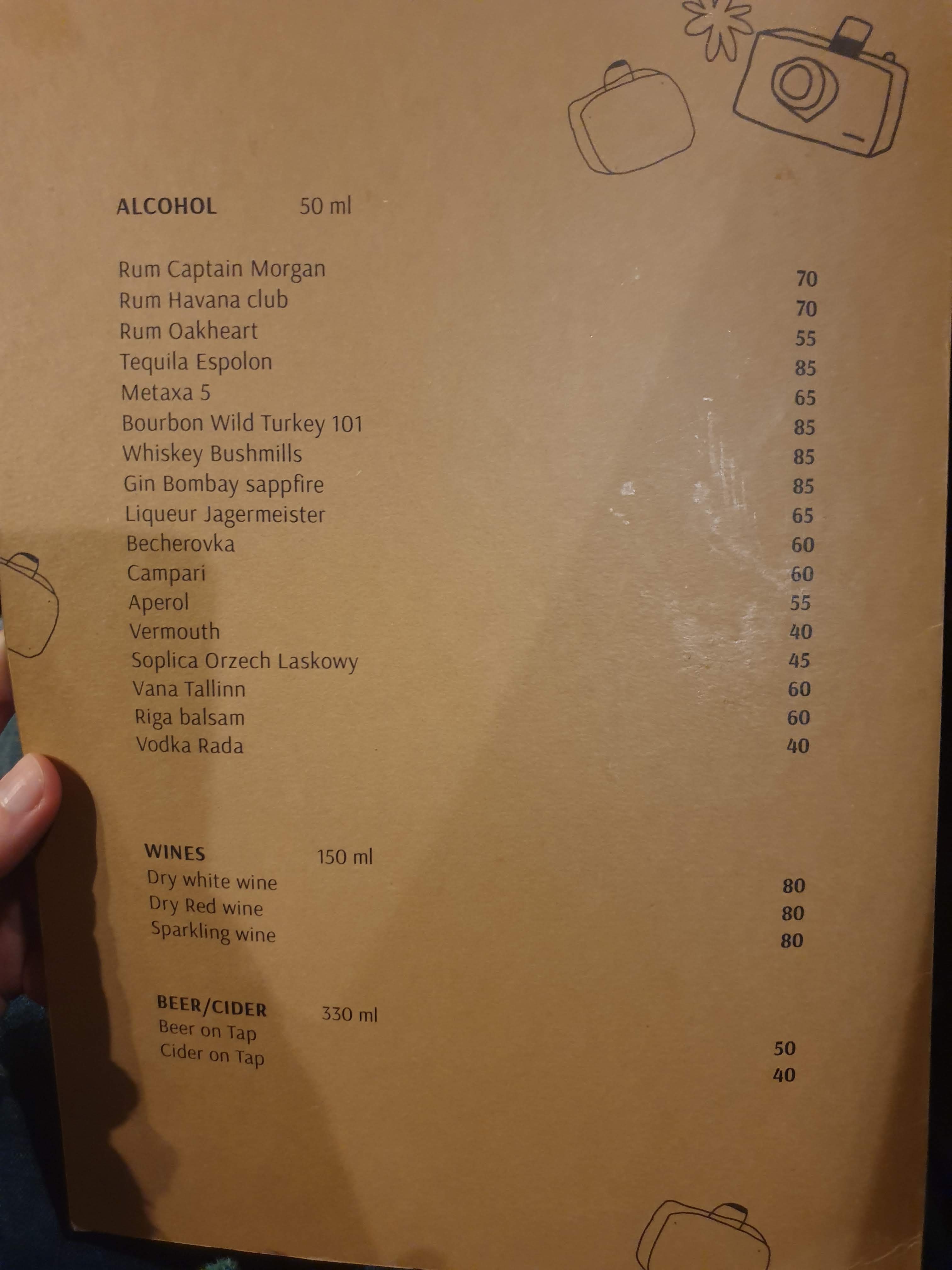Vagabond Cafe And Vintage Corner menu 4