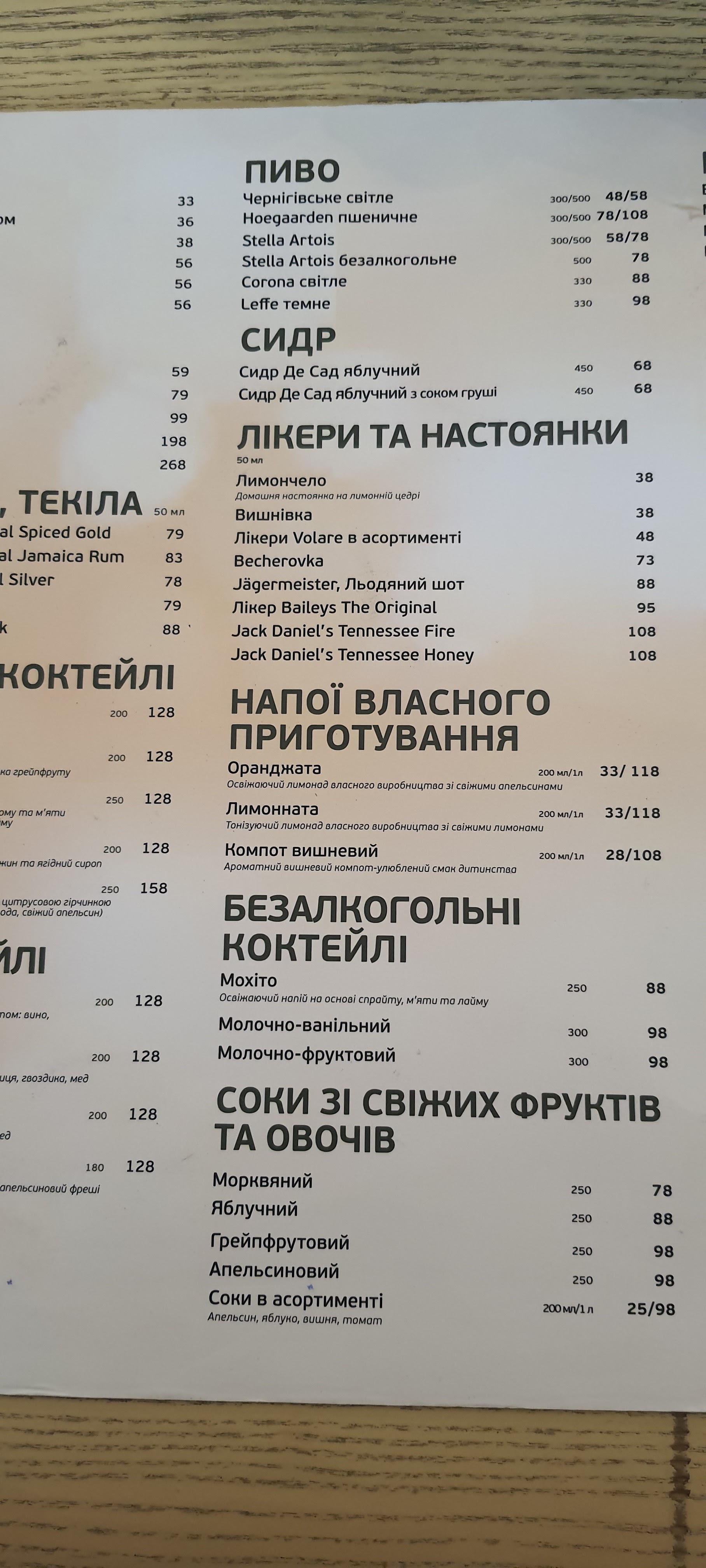 PESTO CAFE menu 12