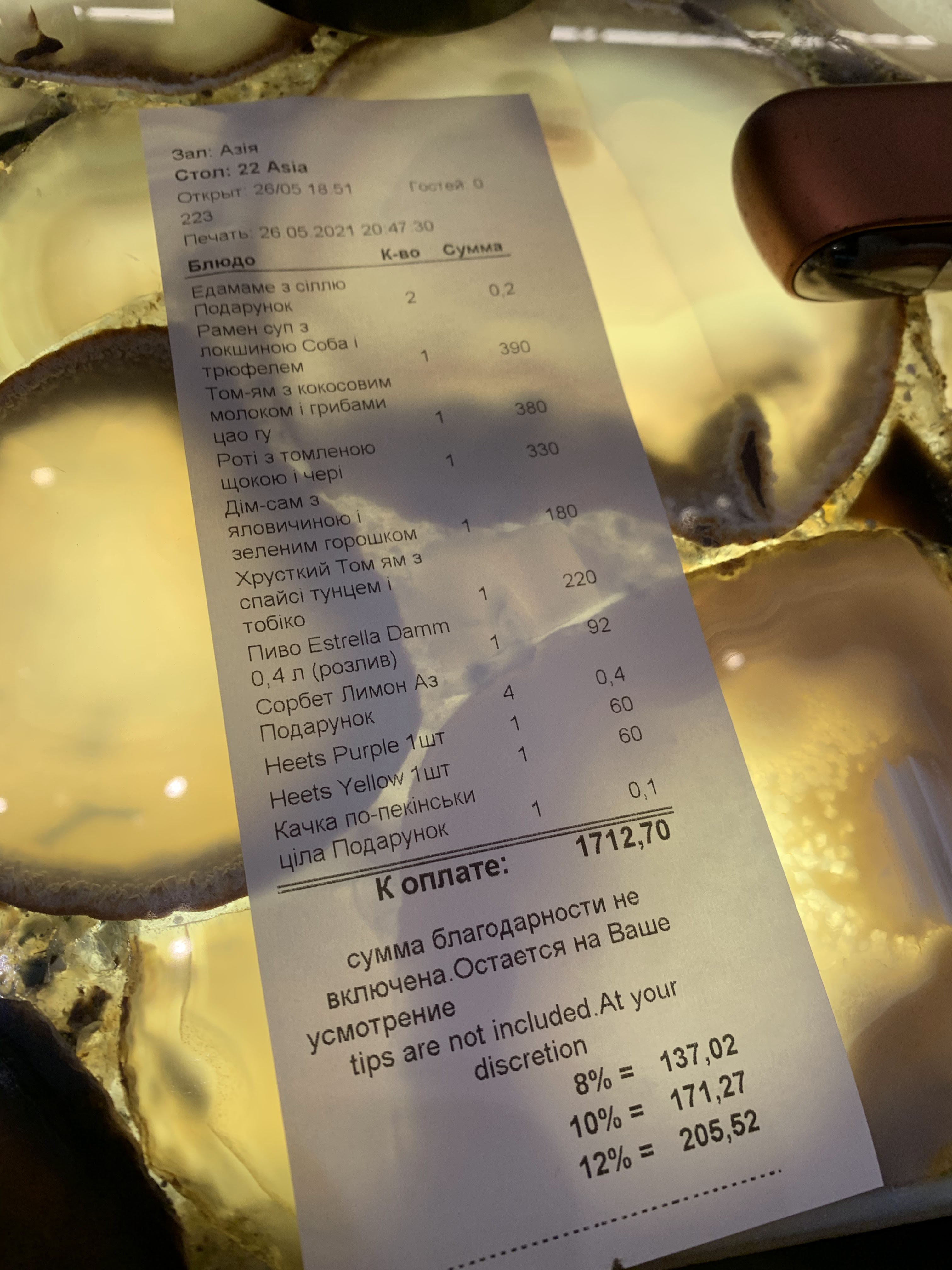 Feniks menu 4