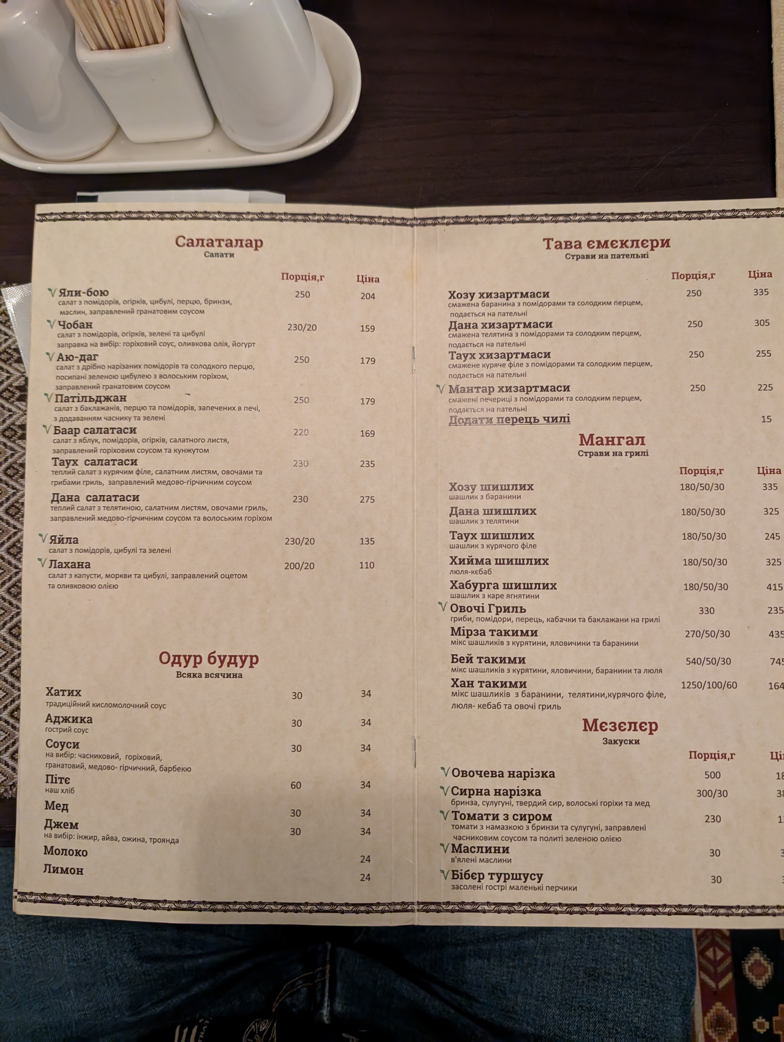 Sofra Restaurant menu 9