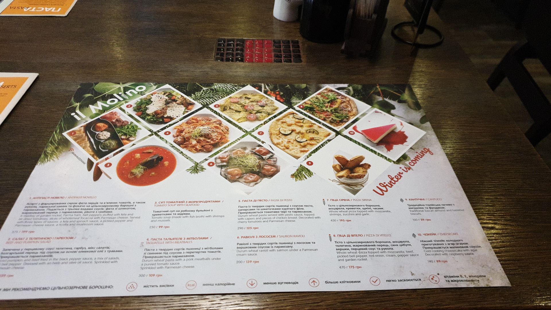 il Molino menu 7