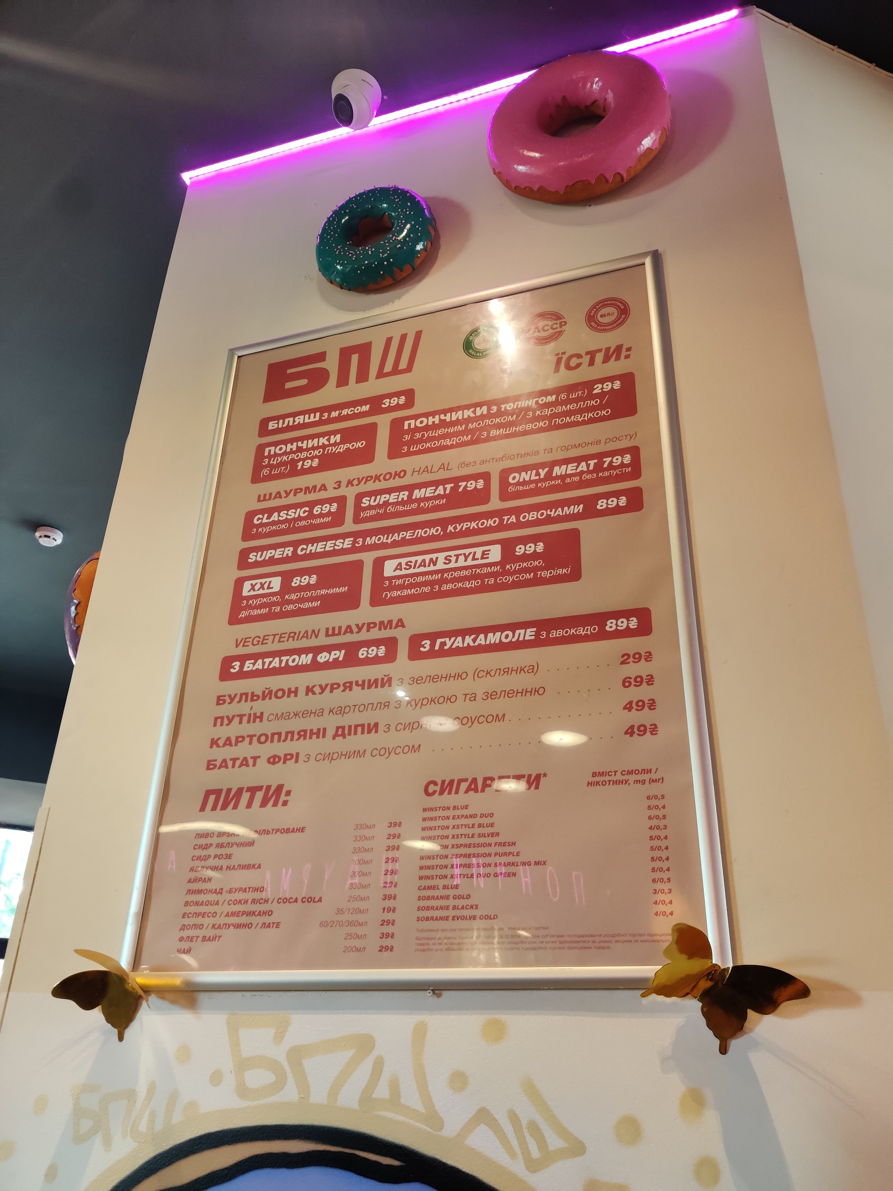 БПШ / BPSH menu 12