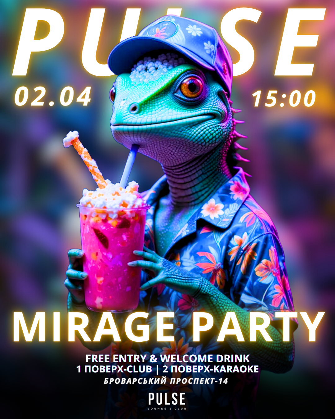 Pulse lounge & Club menu 6