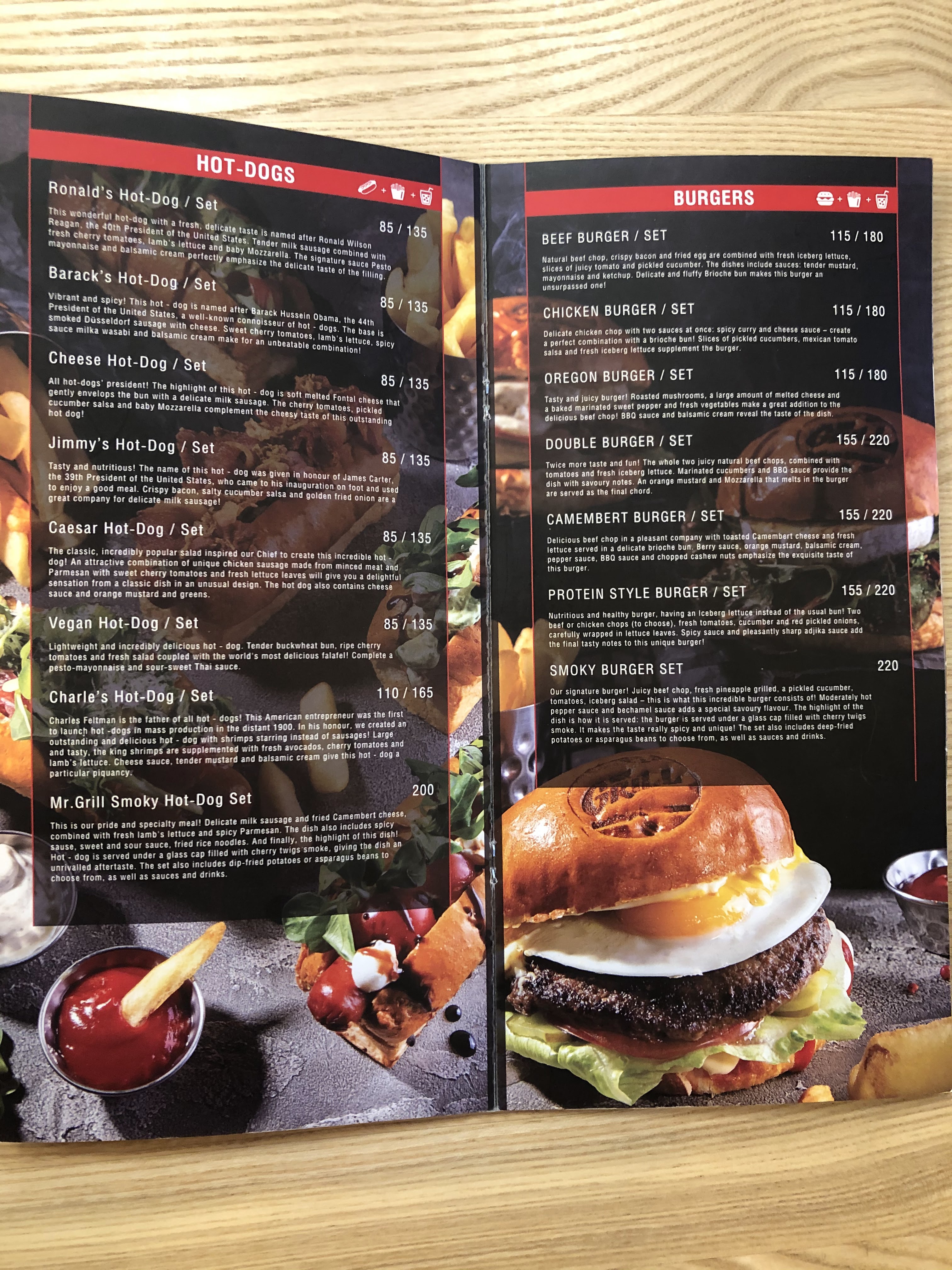 Mr. Grill Hotdogs & Burgers menu 7