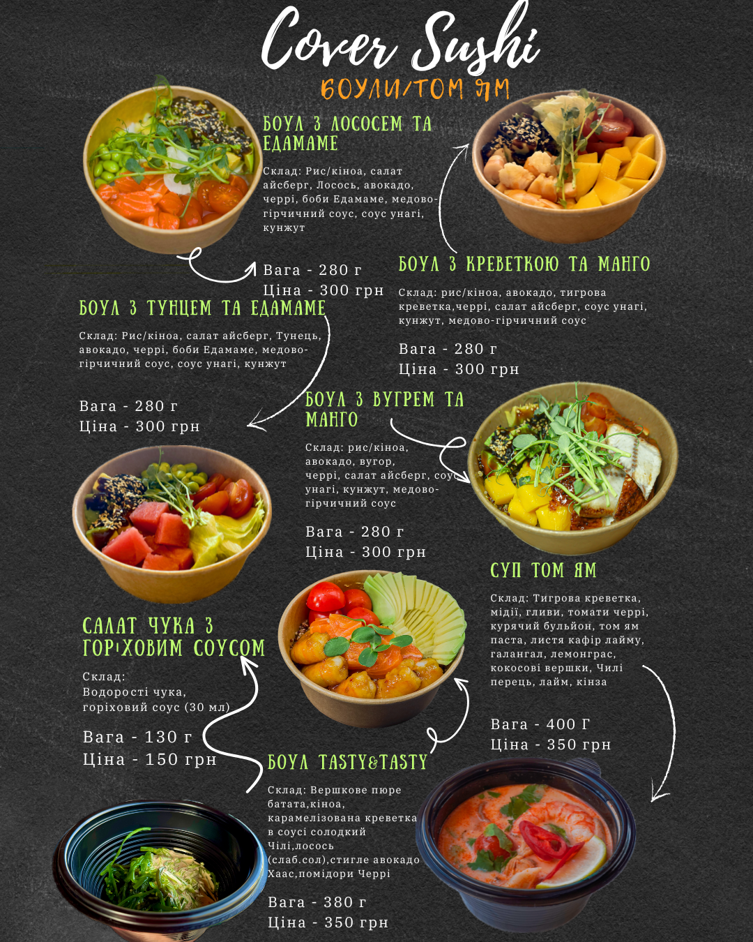 Cover Sushi menu 3