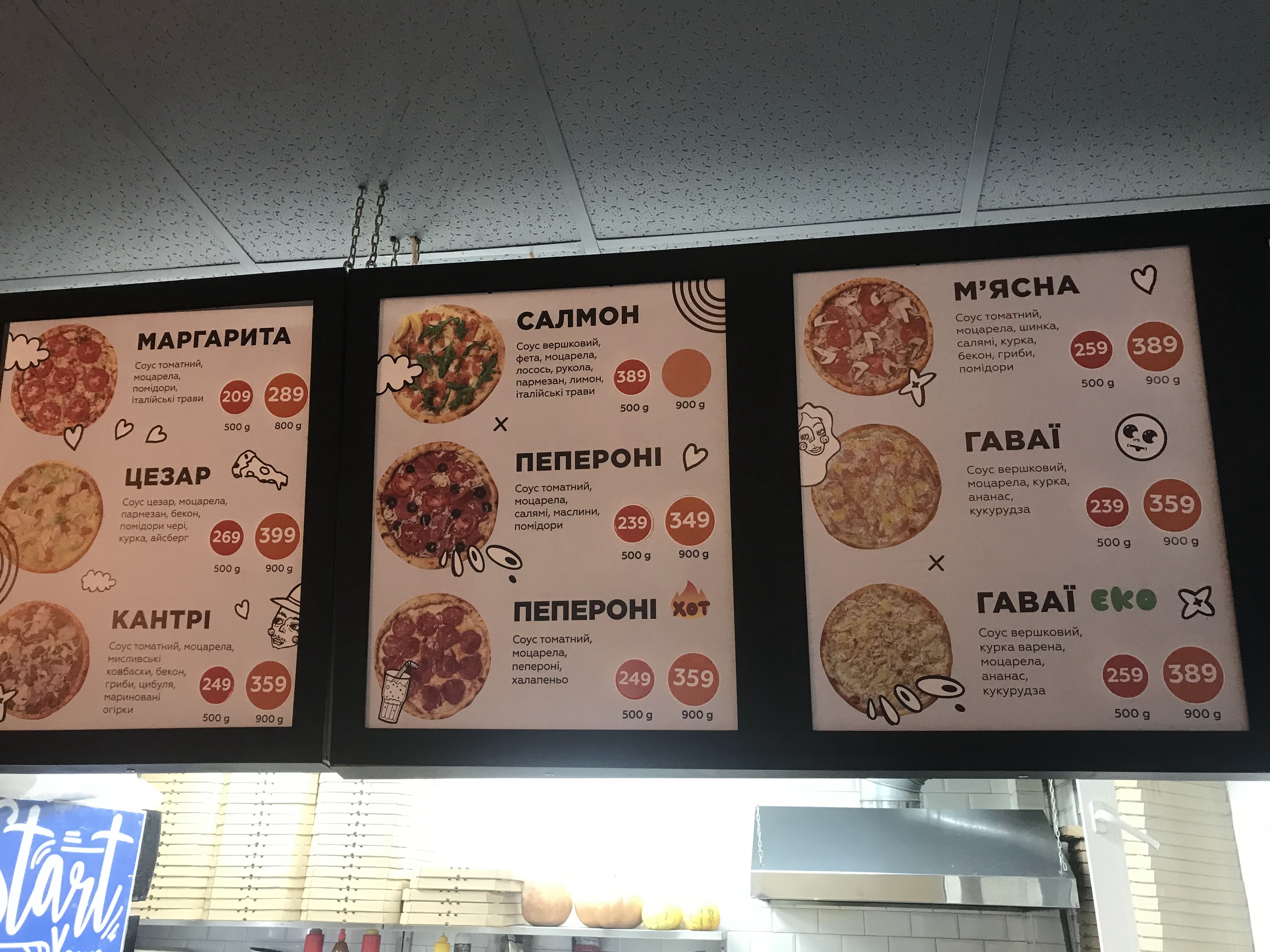 ART PIZZA menu 2