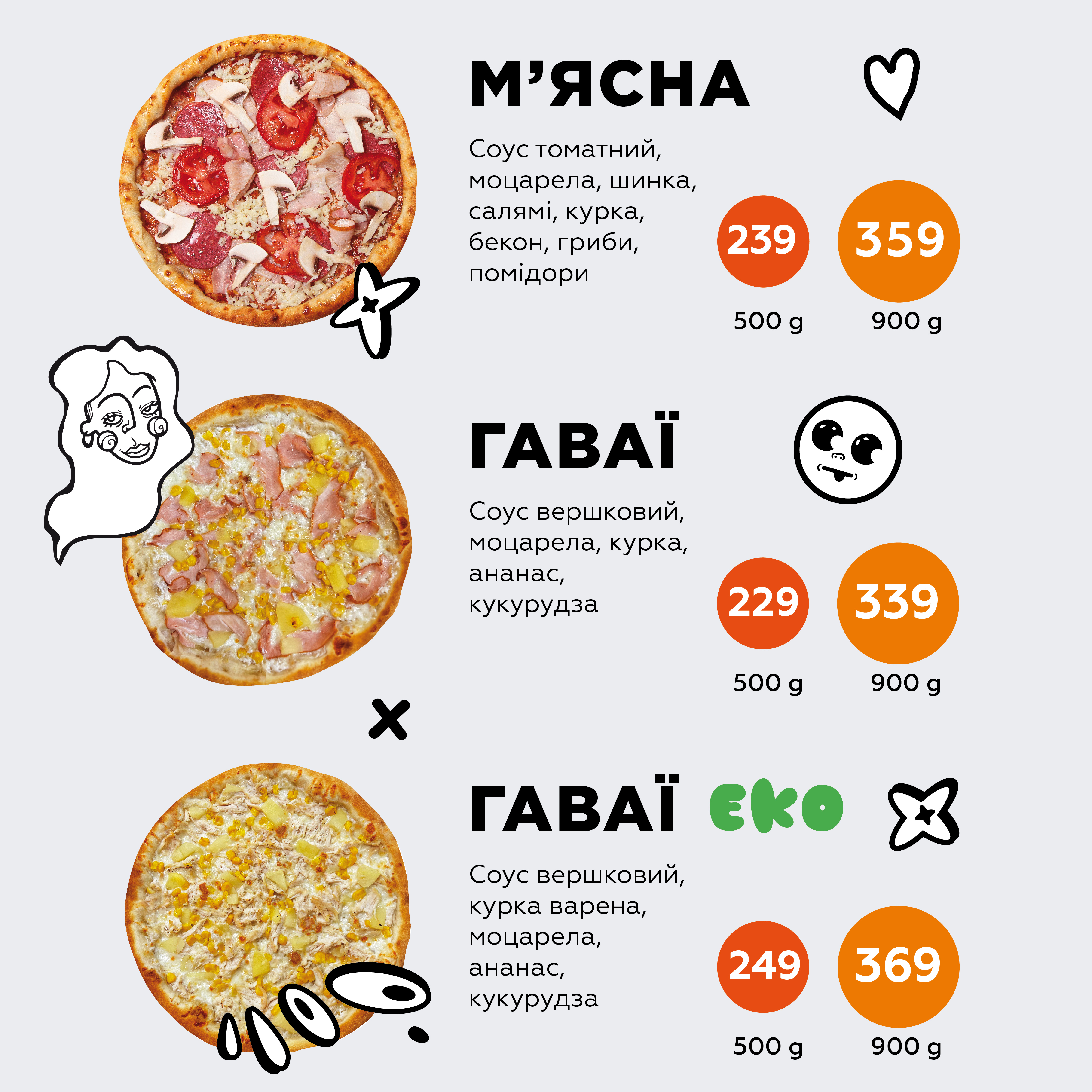 ART PIZZA menu 3