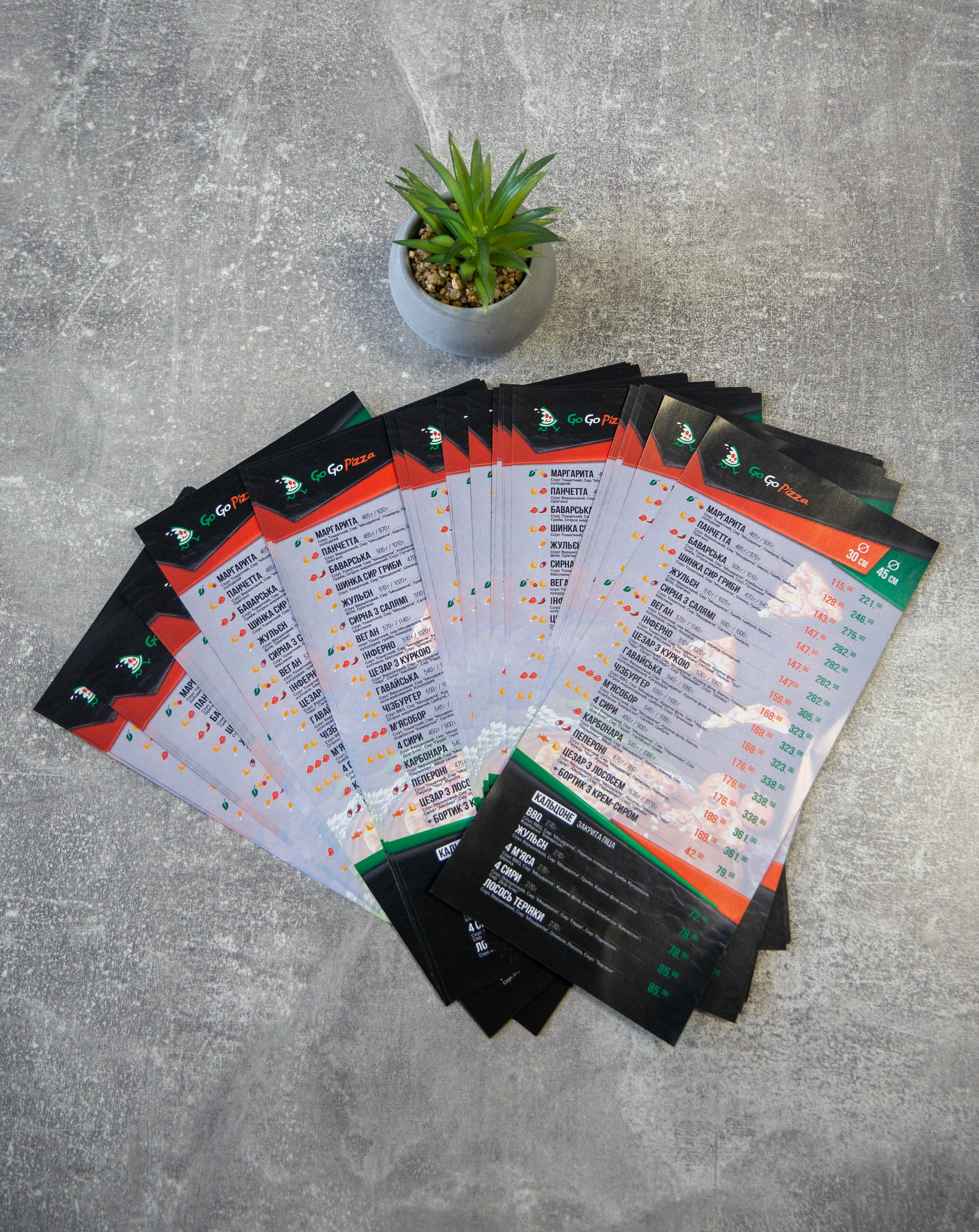 GoGoPizza menu 6