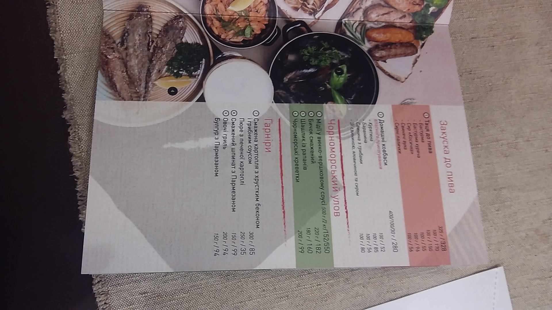 Kolyba House menu 10