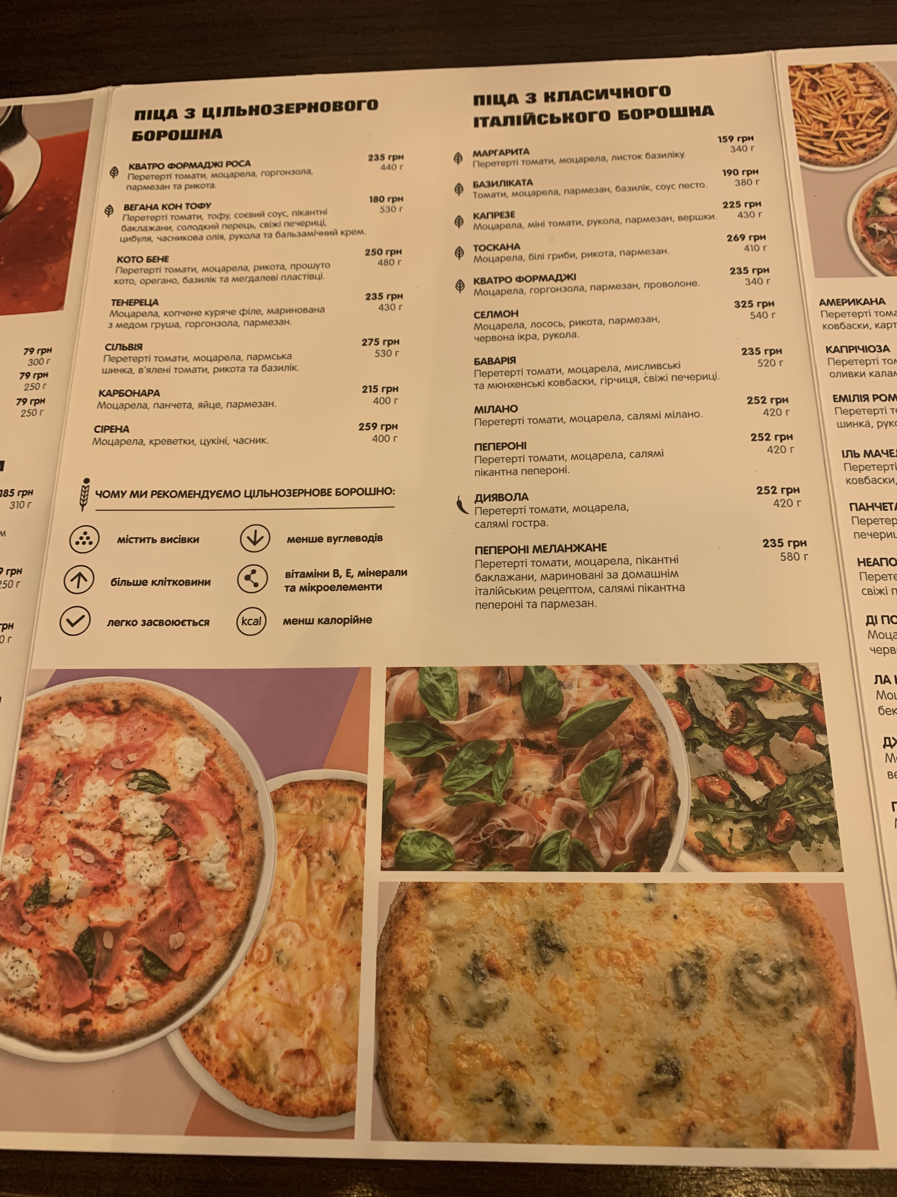 Il Molino menu 7