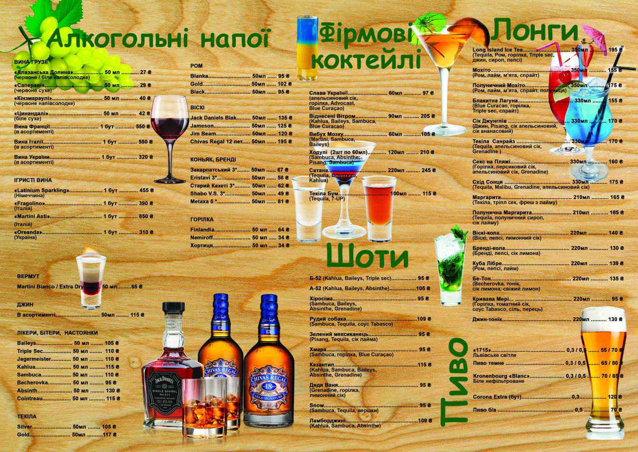 Сімейний ресторан Family Club menu 6