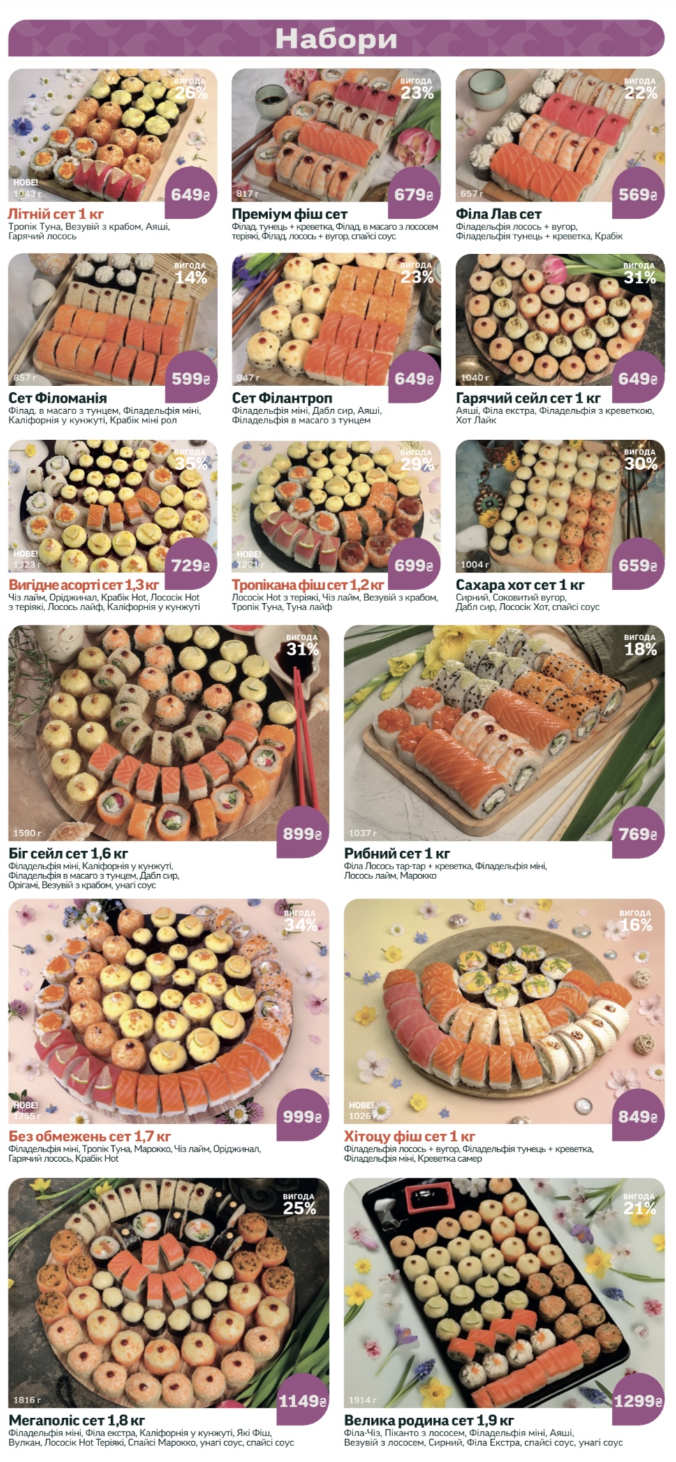 Sushi Story menu 5