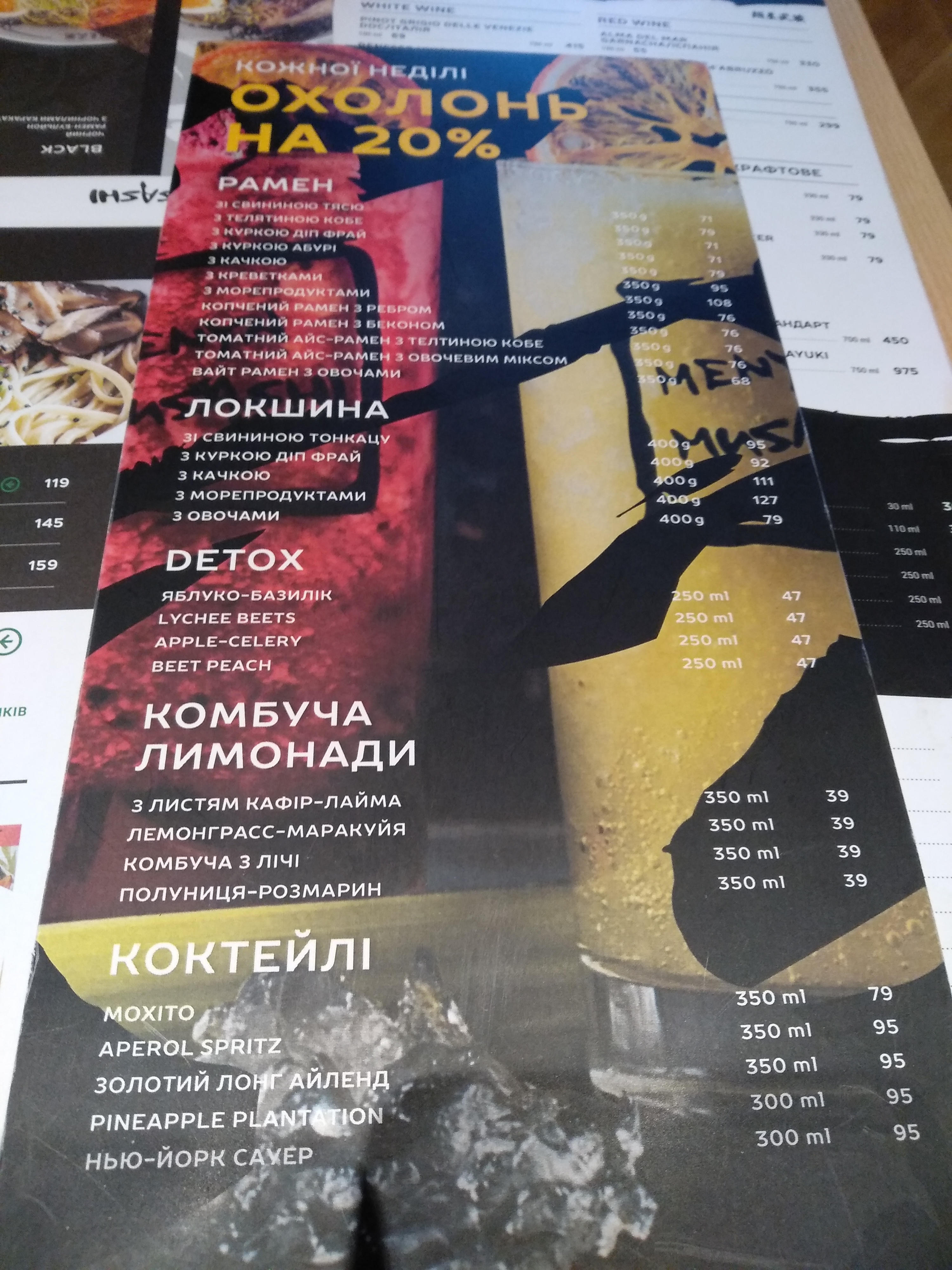 Menya Musashi menu 9