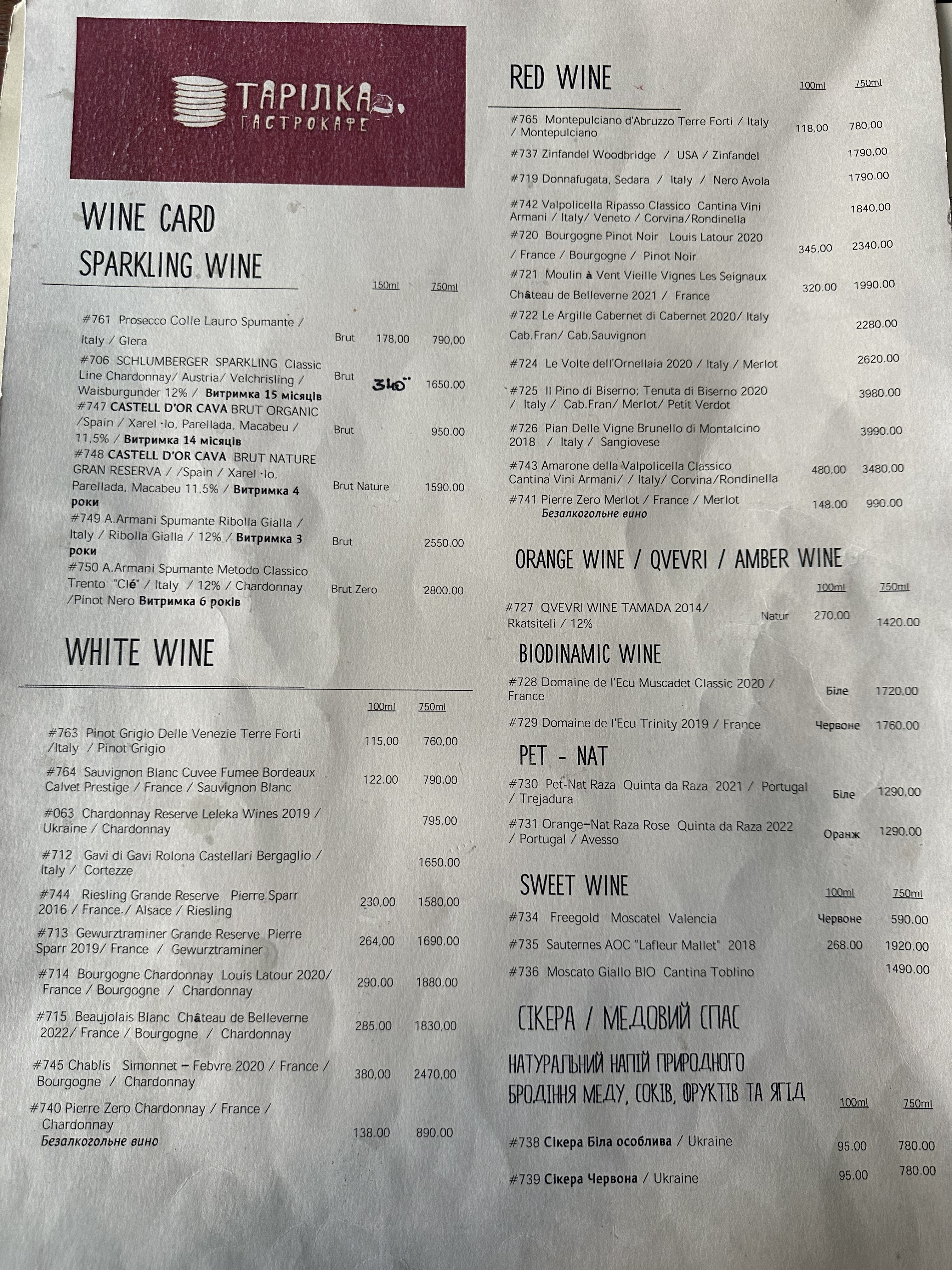 Тарілка menu 1