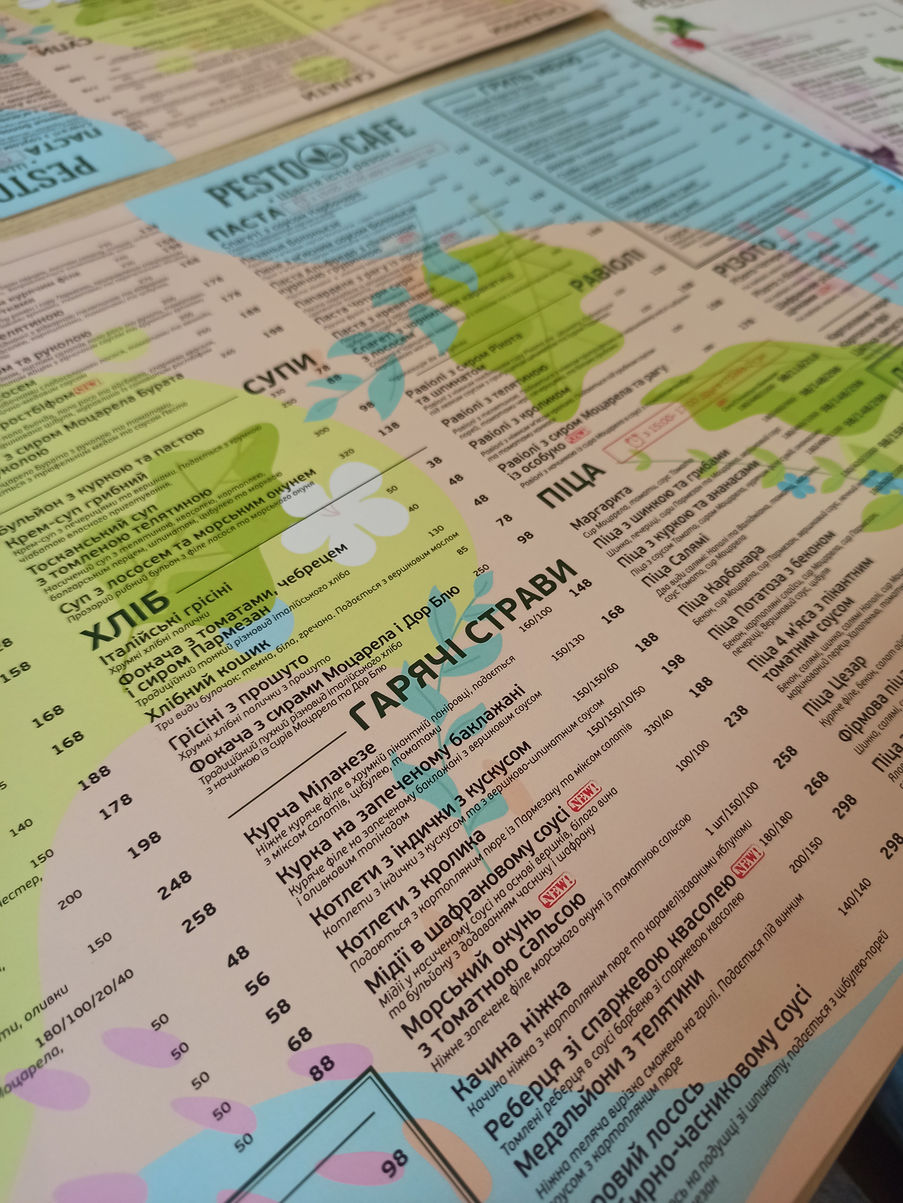 PESTO CAFE menu 10