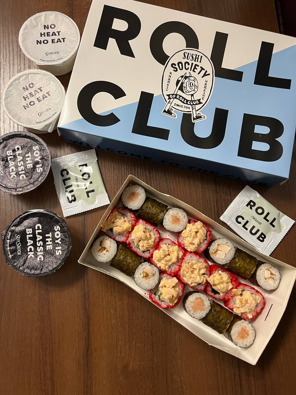 Доставка суші Roll Club у Києві на Позняках menu 3