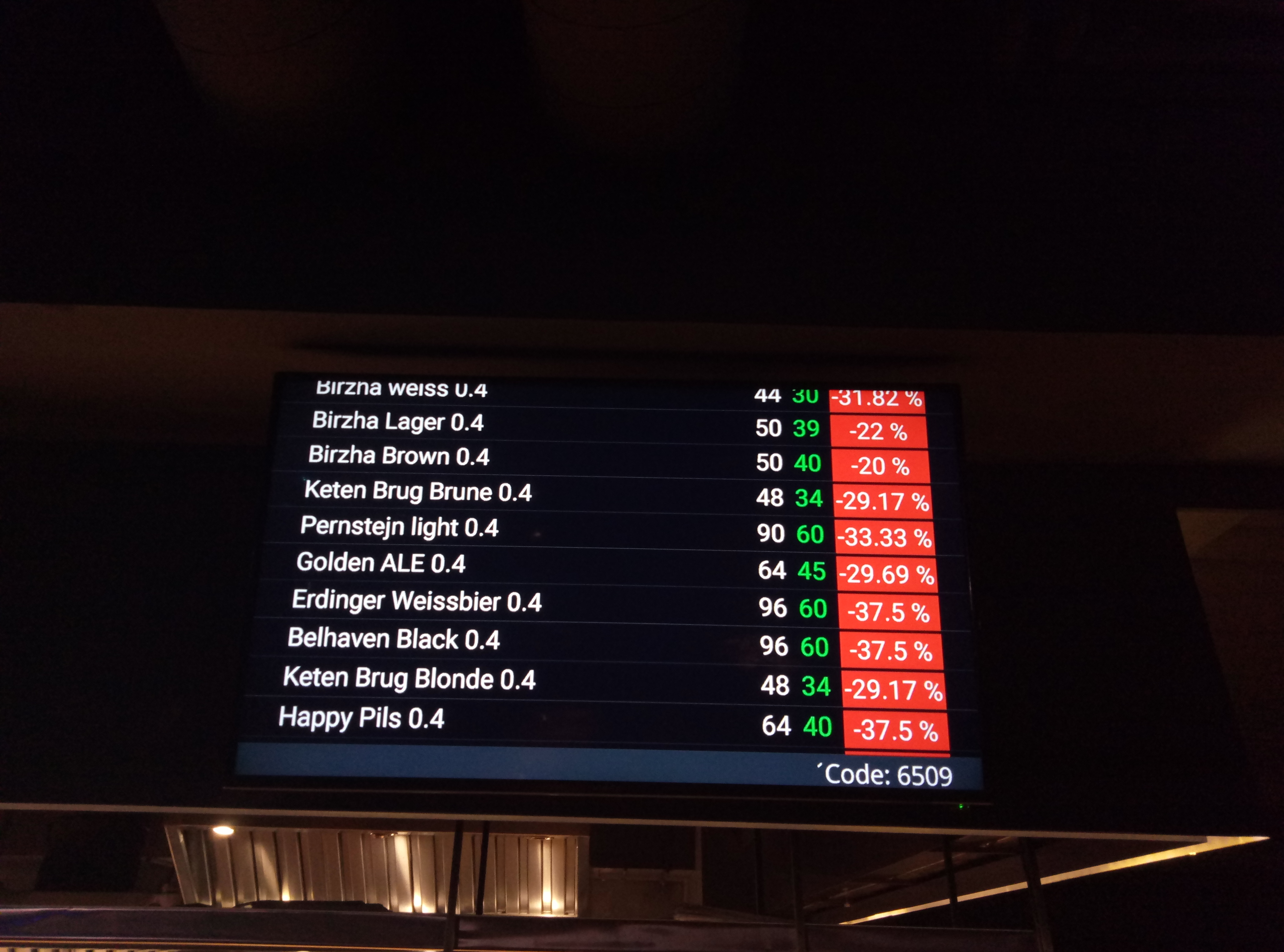 Beerja menu 10