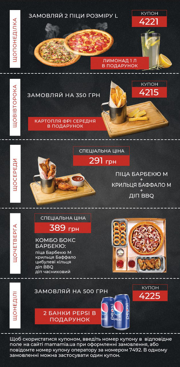 Mamamia! Лісовий menu 4