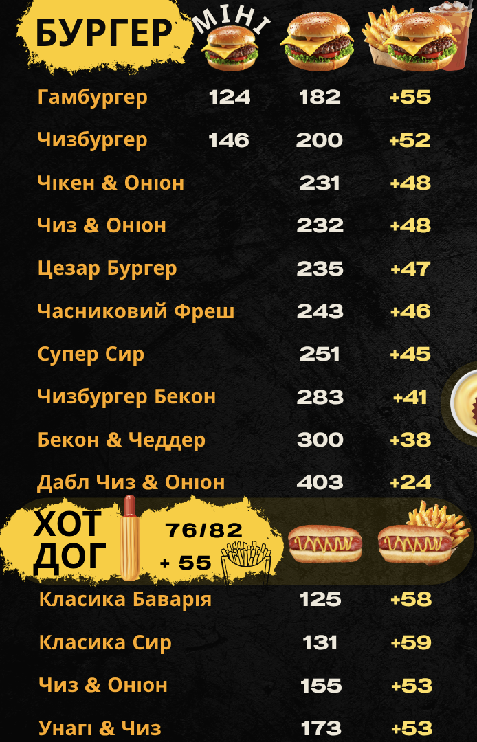 Kav'yarnya Mama Zdesya menu 1