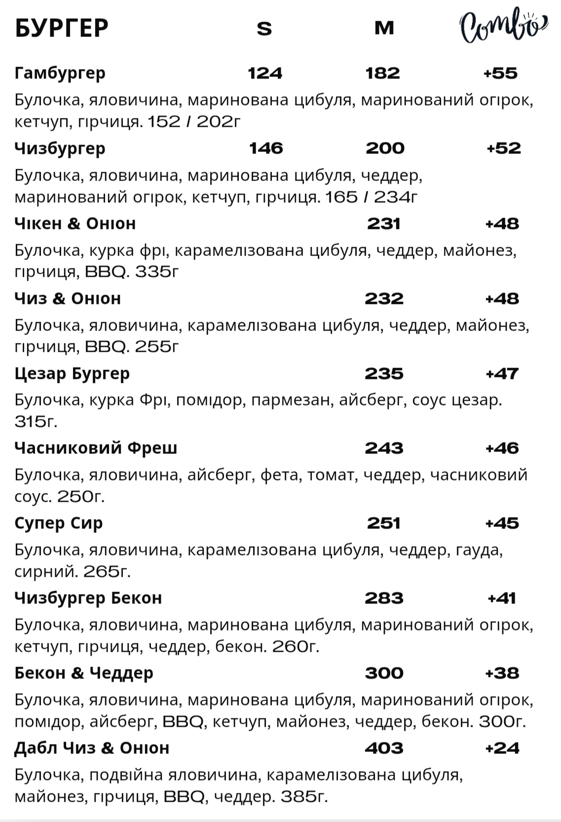Kav'yarnya Mama Zdesya menu 3