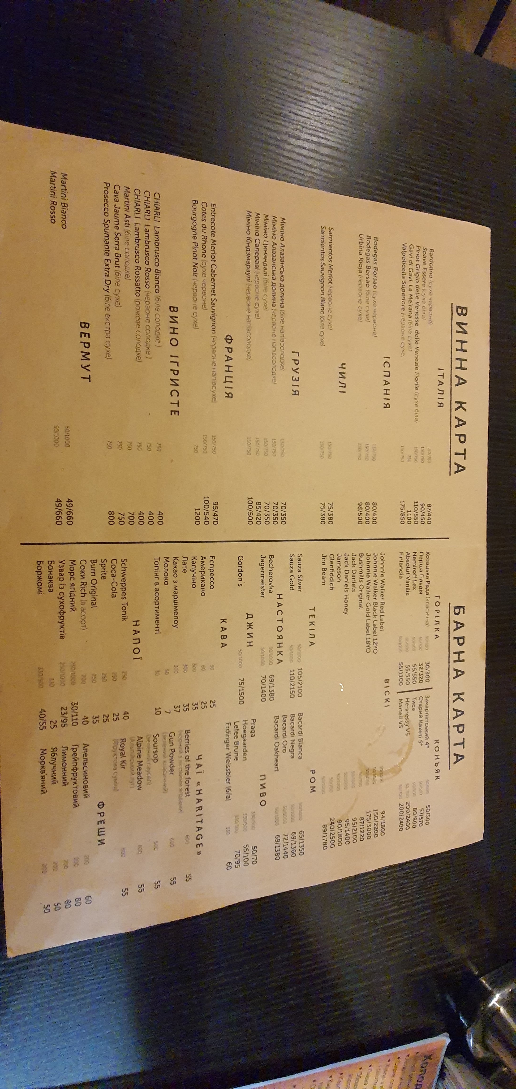 Meat. Fish. Two Knives menu 6