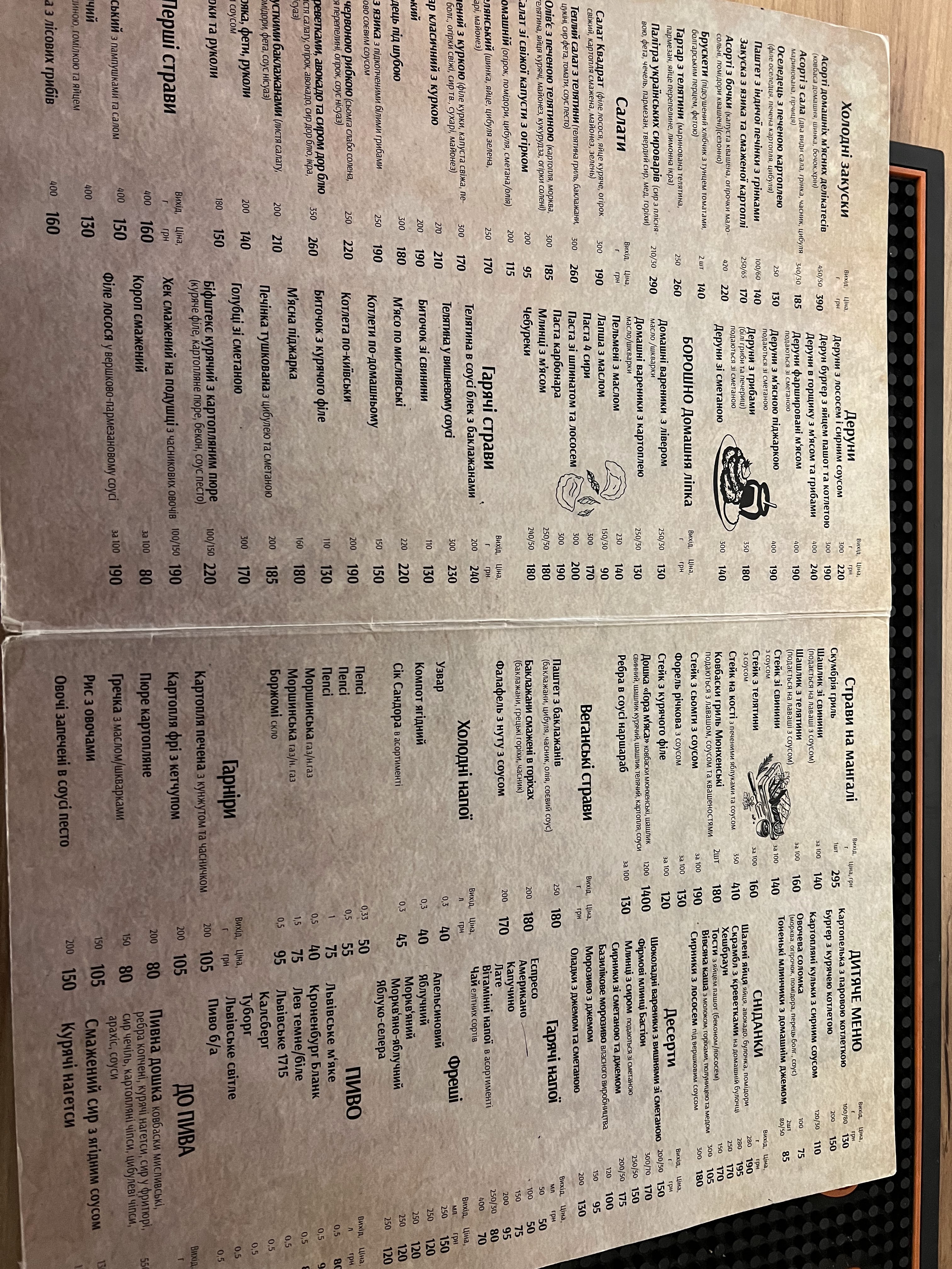 Bastion menu 12