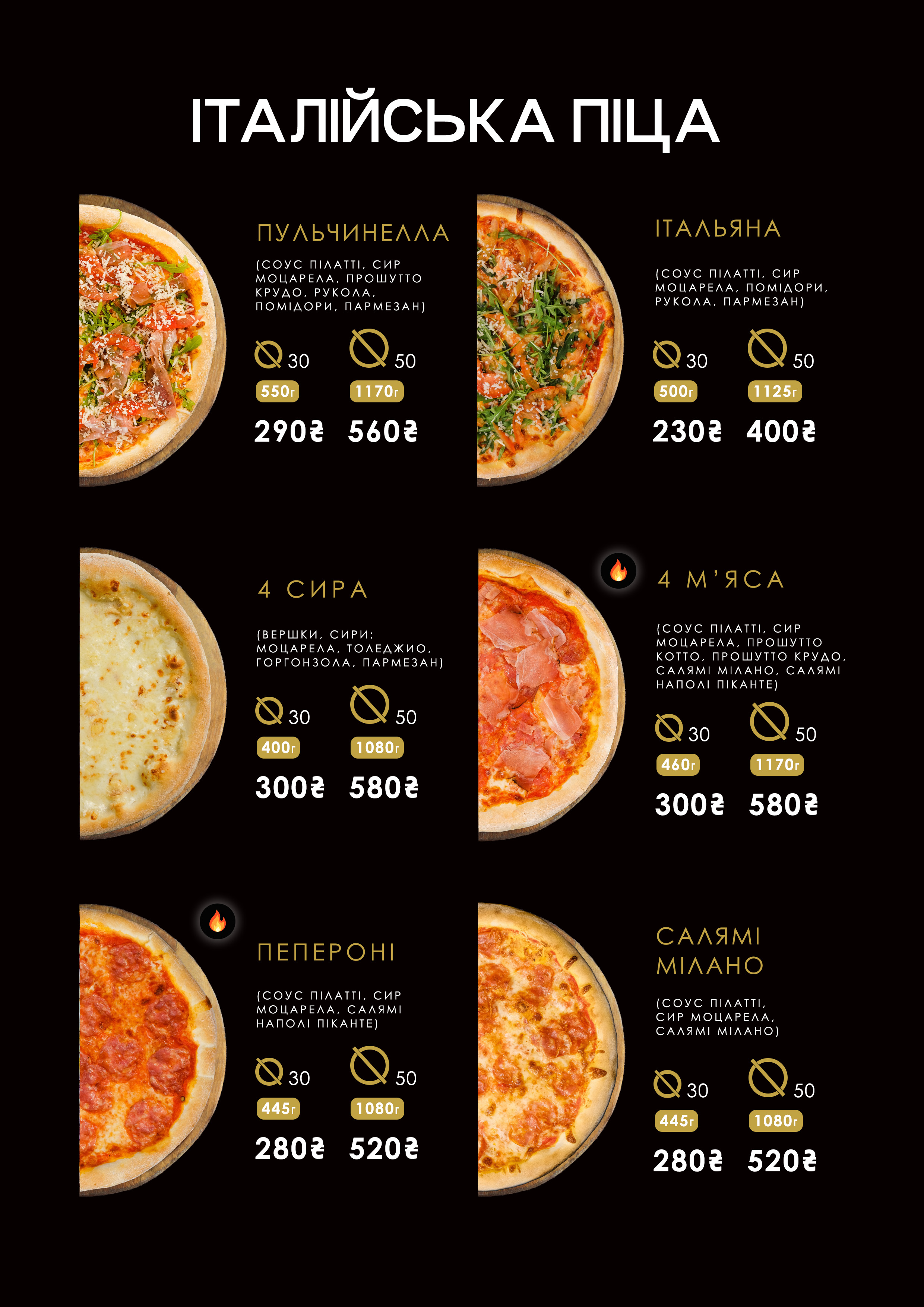Pulcinella Pizzeria menu 5