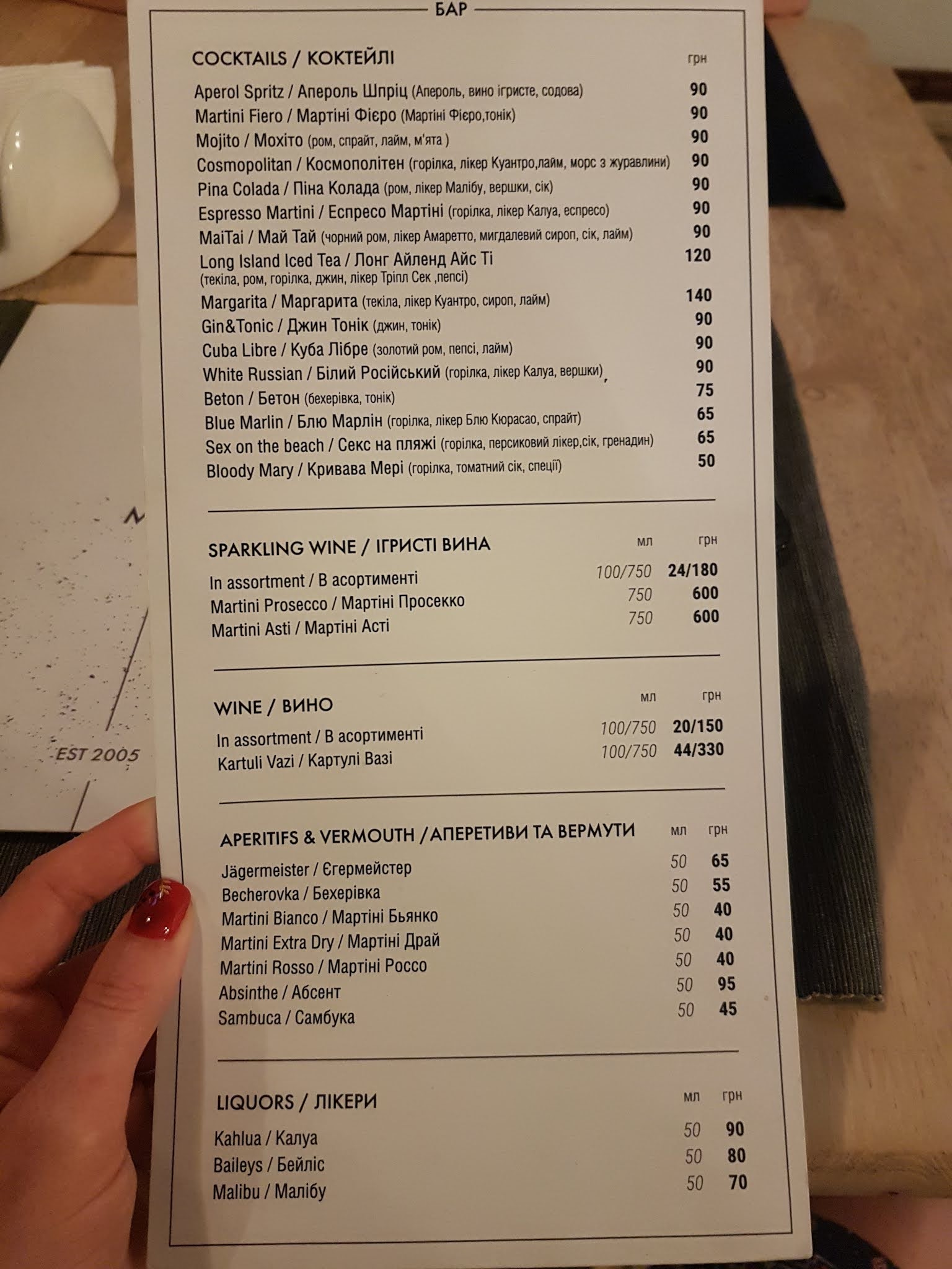 Саме той menu 4