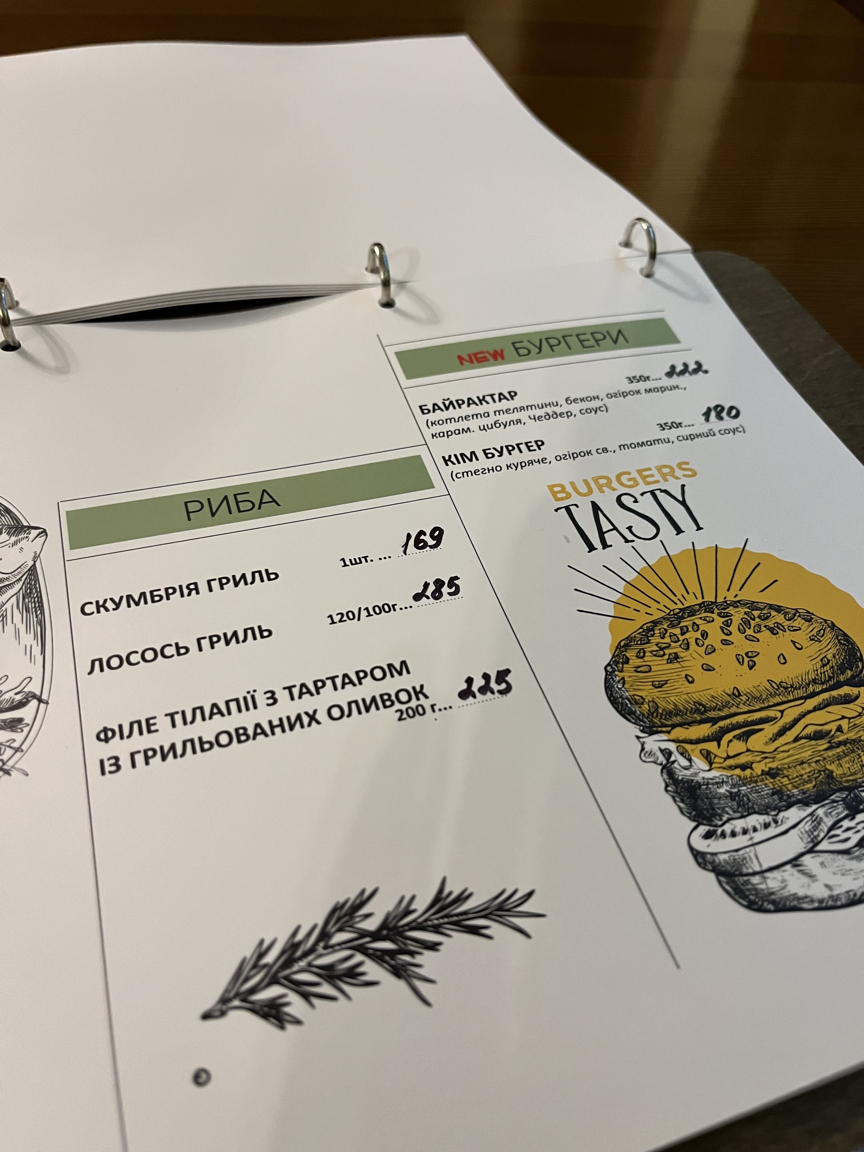 Po Rebram menu 5