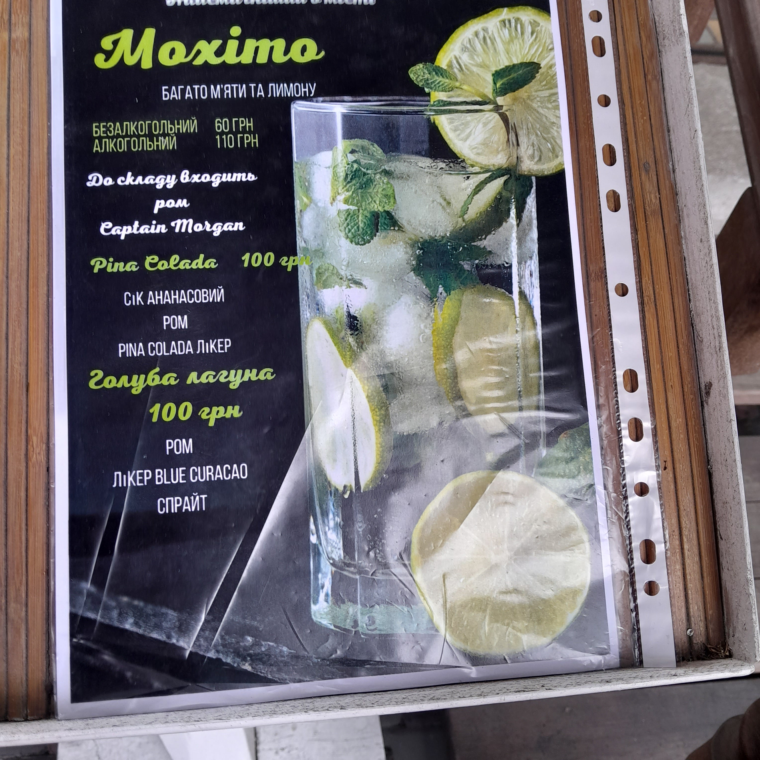 Kaktus menu 1