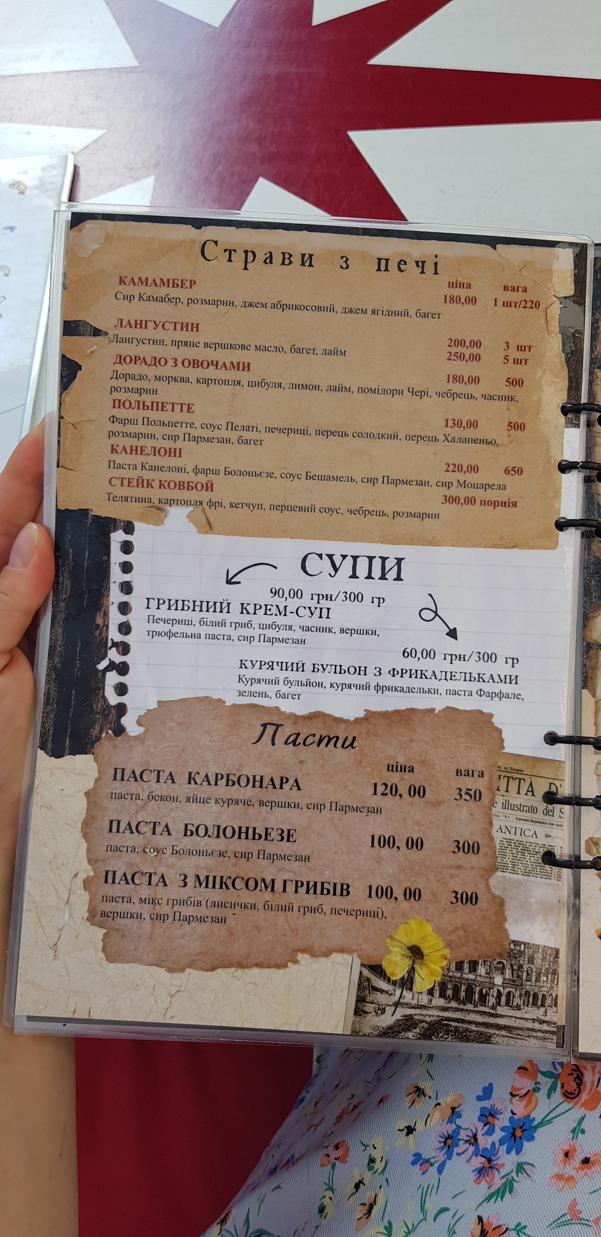 Fermento Pizza menu 2