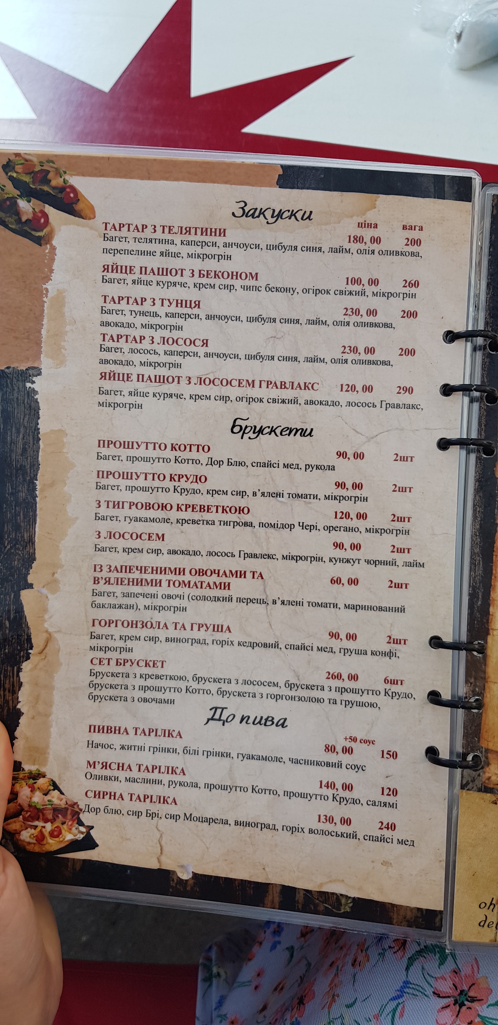 Fermento Pizza menu 7