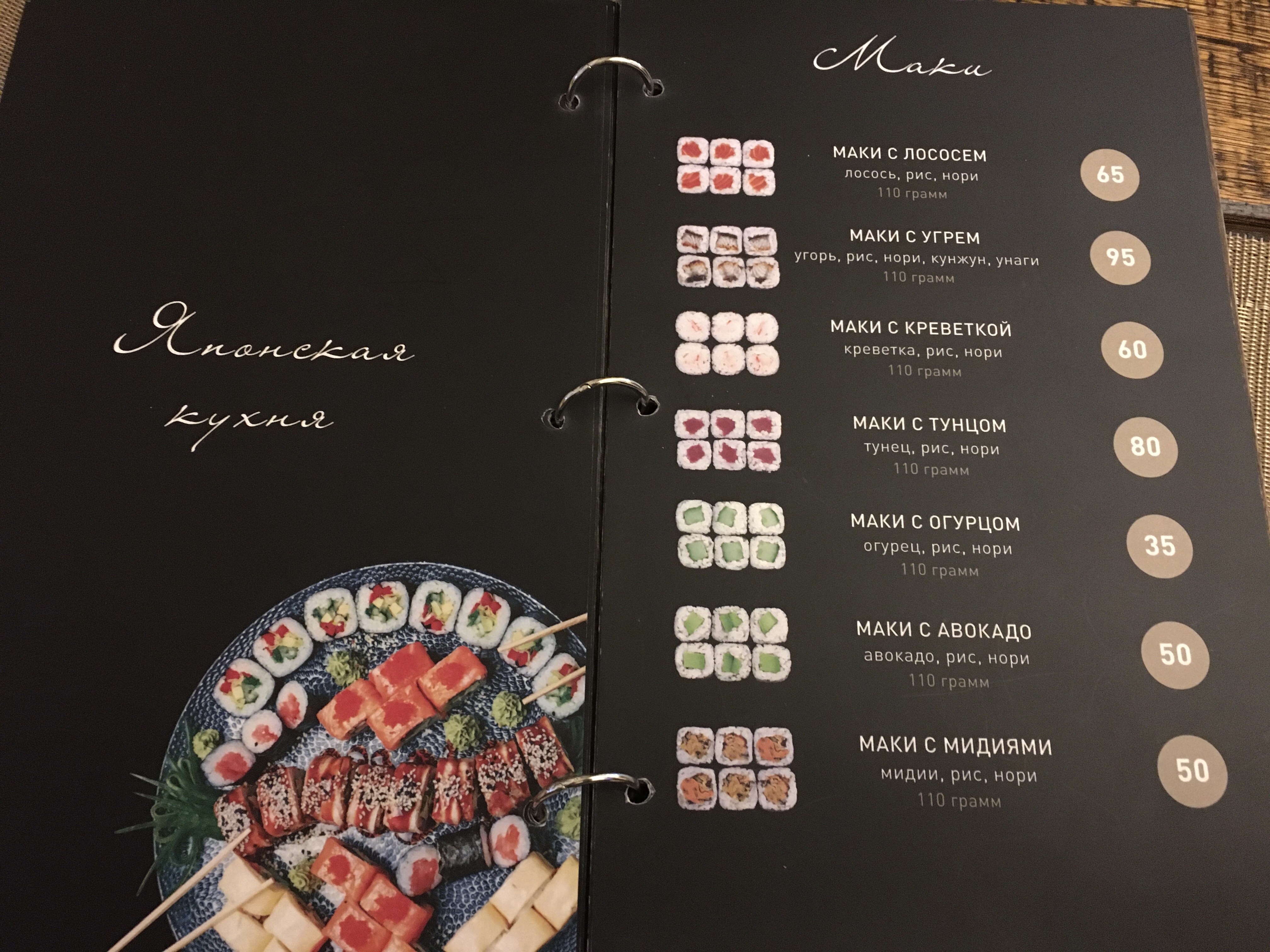Pizza City menu 1