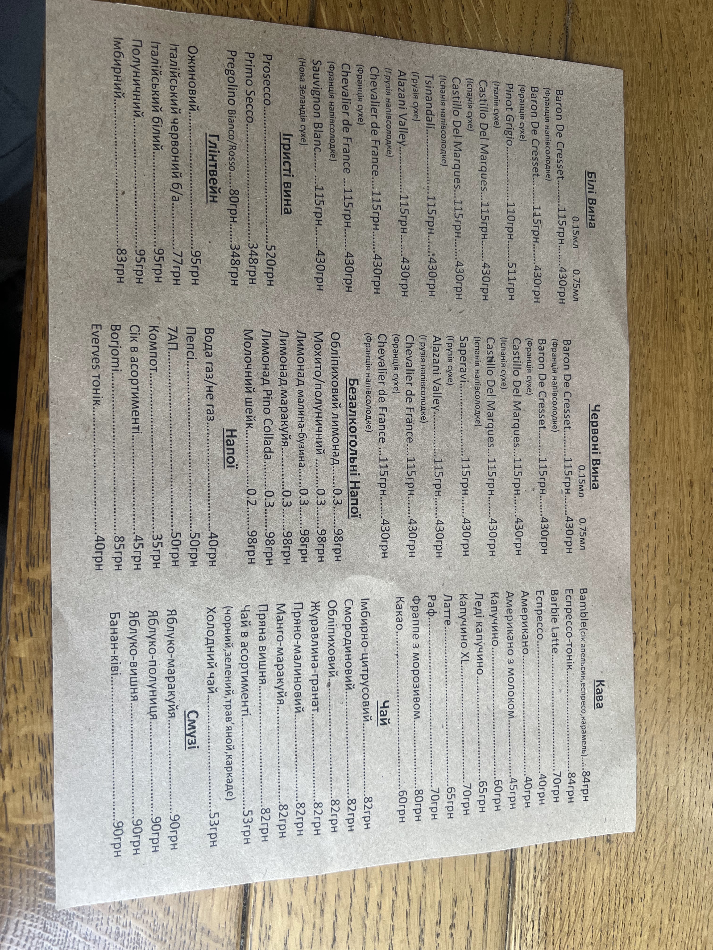 Serotonin gastro cafe (кафе -ресторан) menu 3