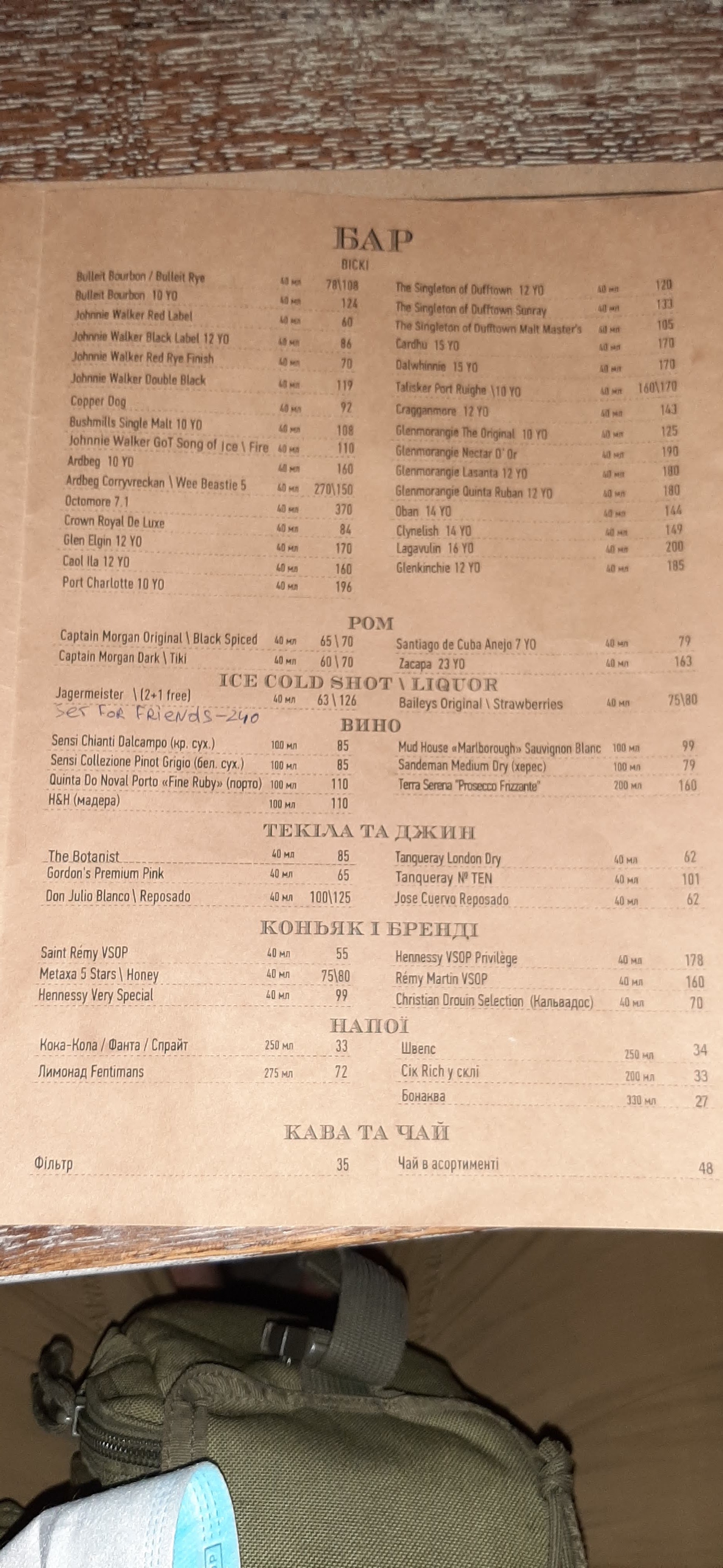 Паб «Кеди - Дніпро» menu 7