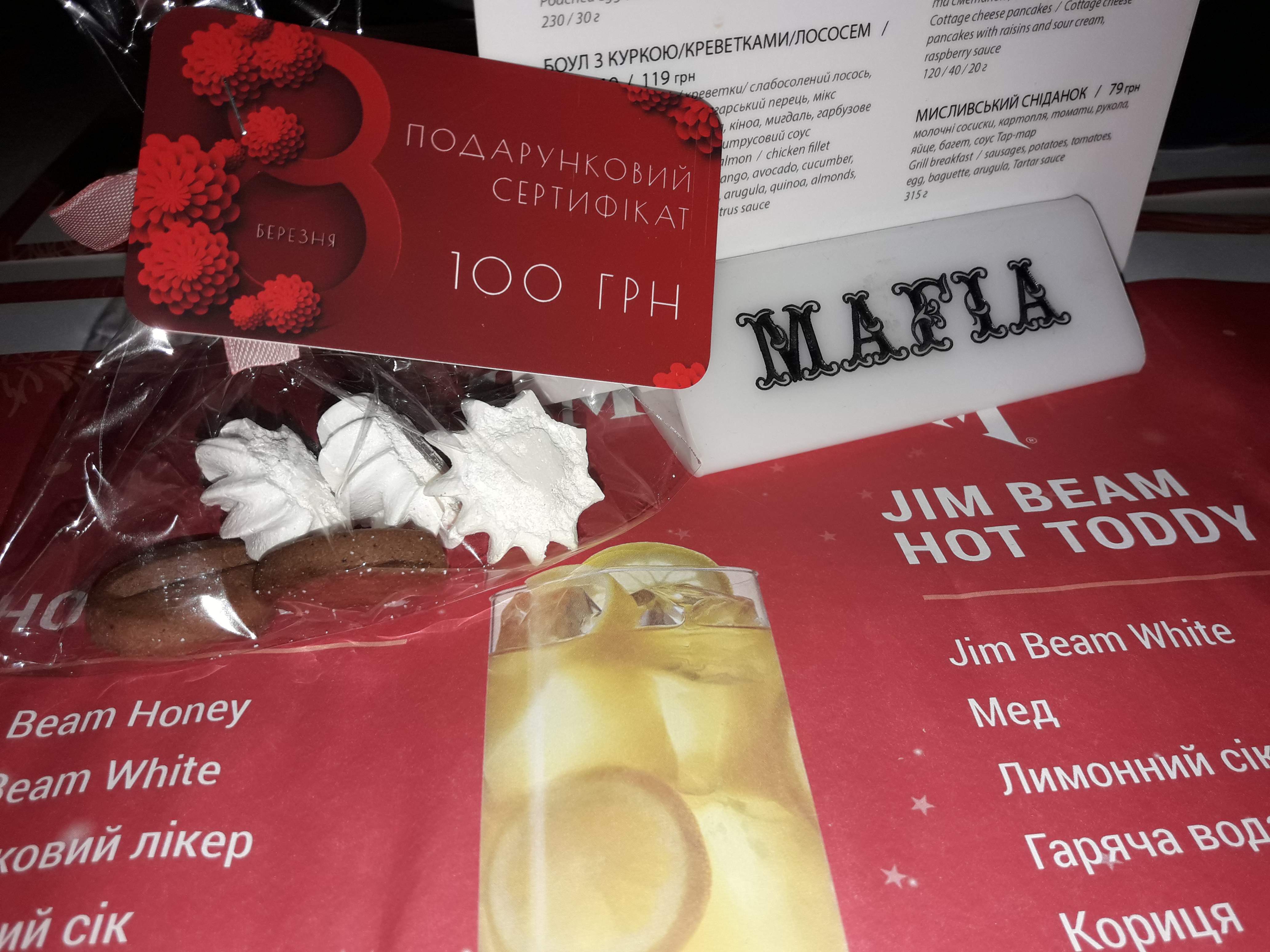 Mafia menu 6