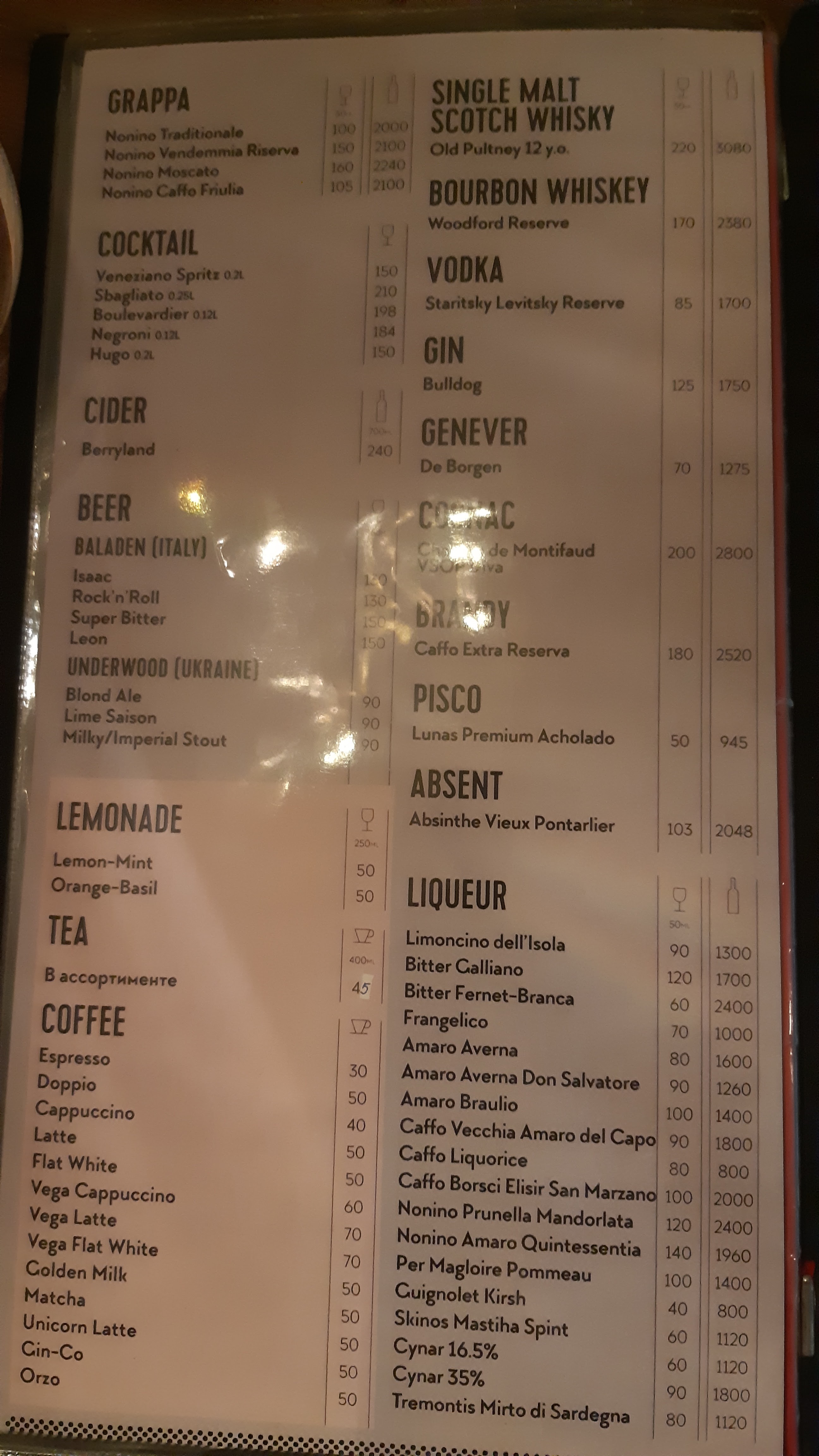 Gianni МАГАЗИН menu 2