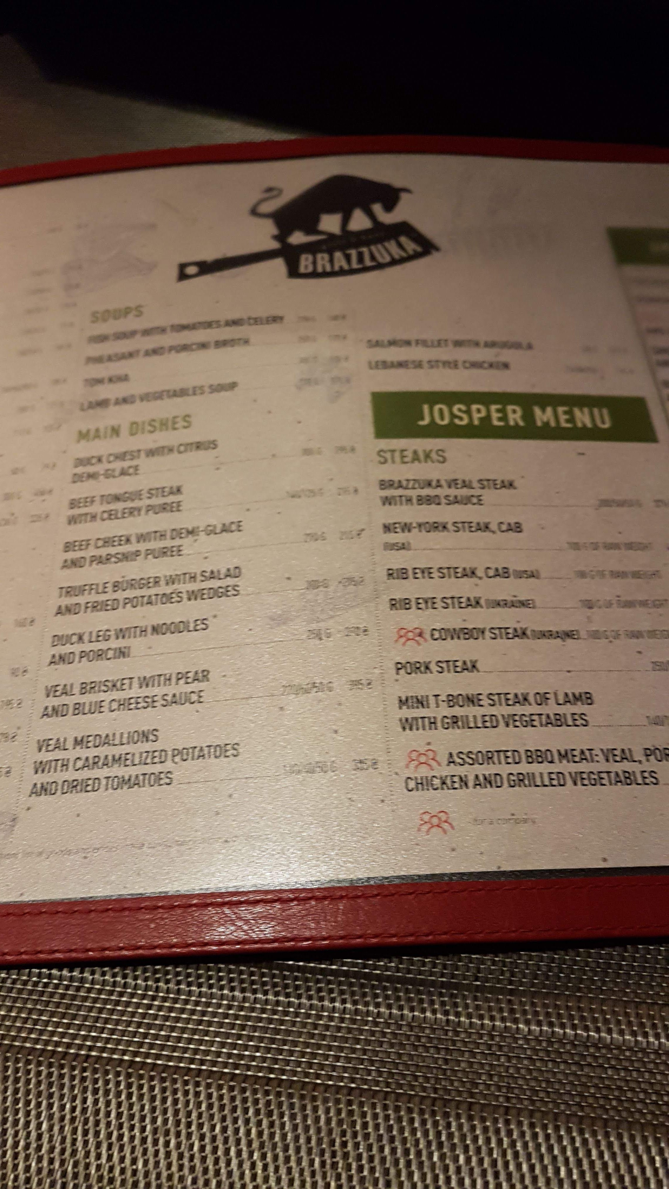 Bartolomeo menu 6