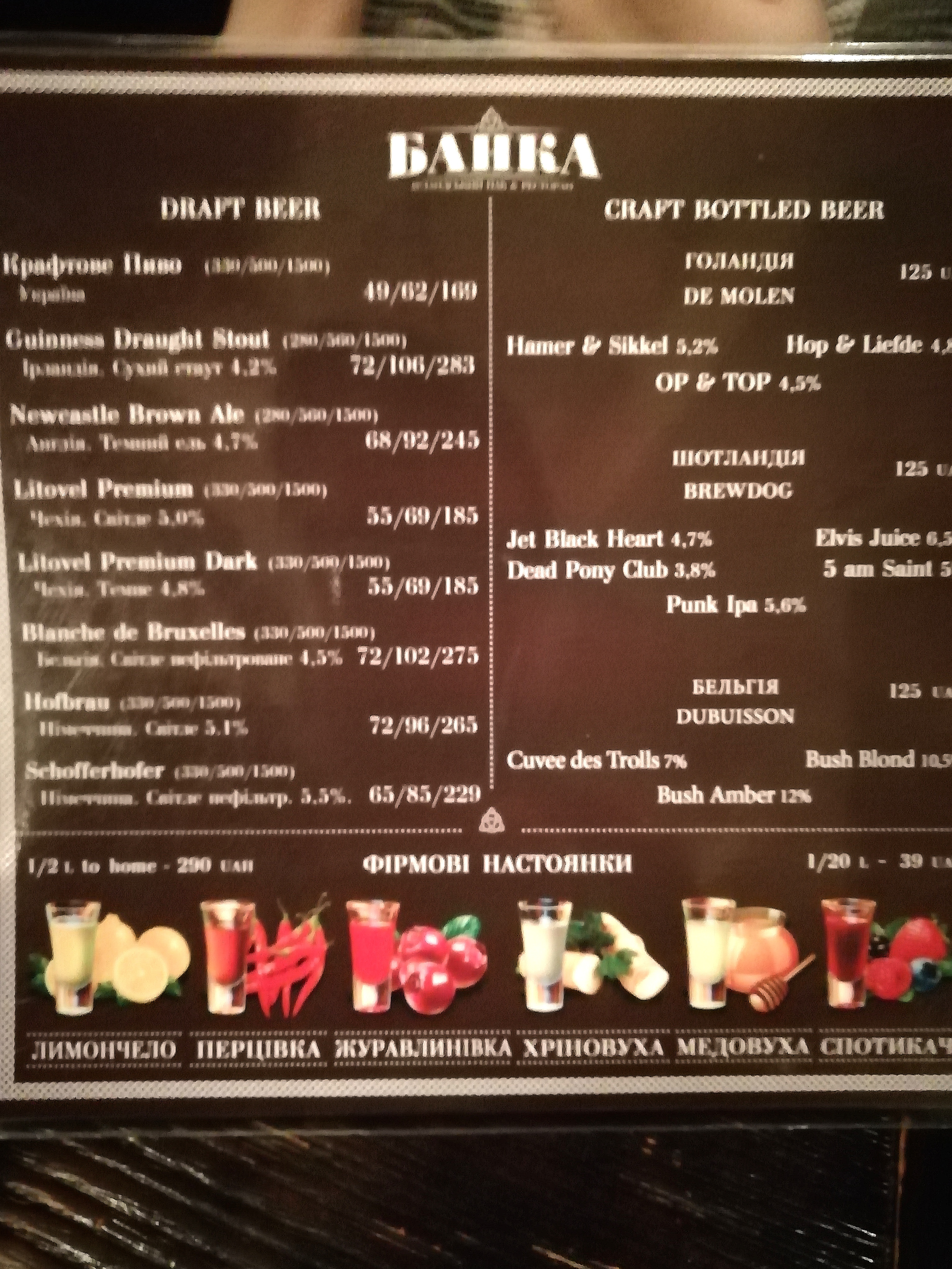 Banka menu 6