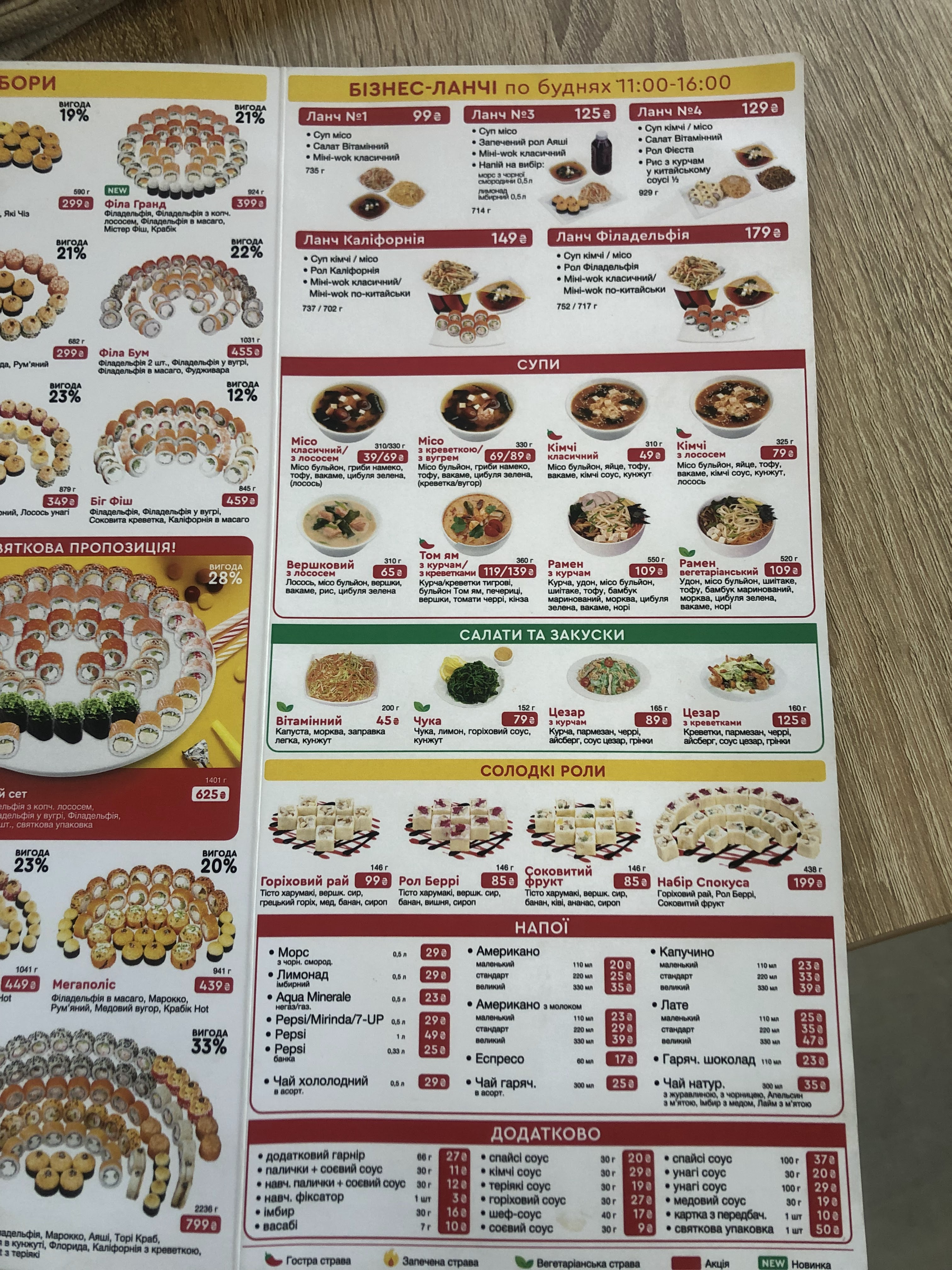 Sushi Story menu 4