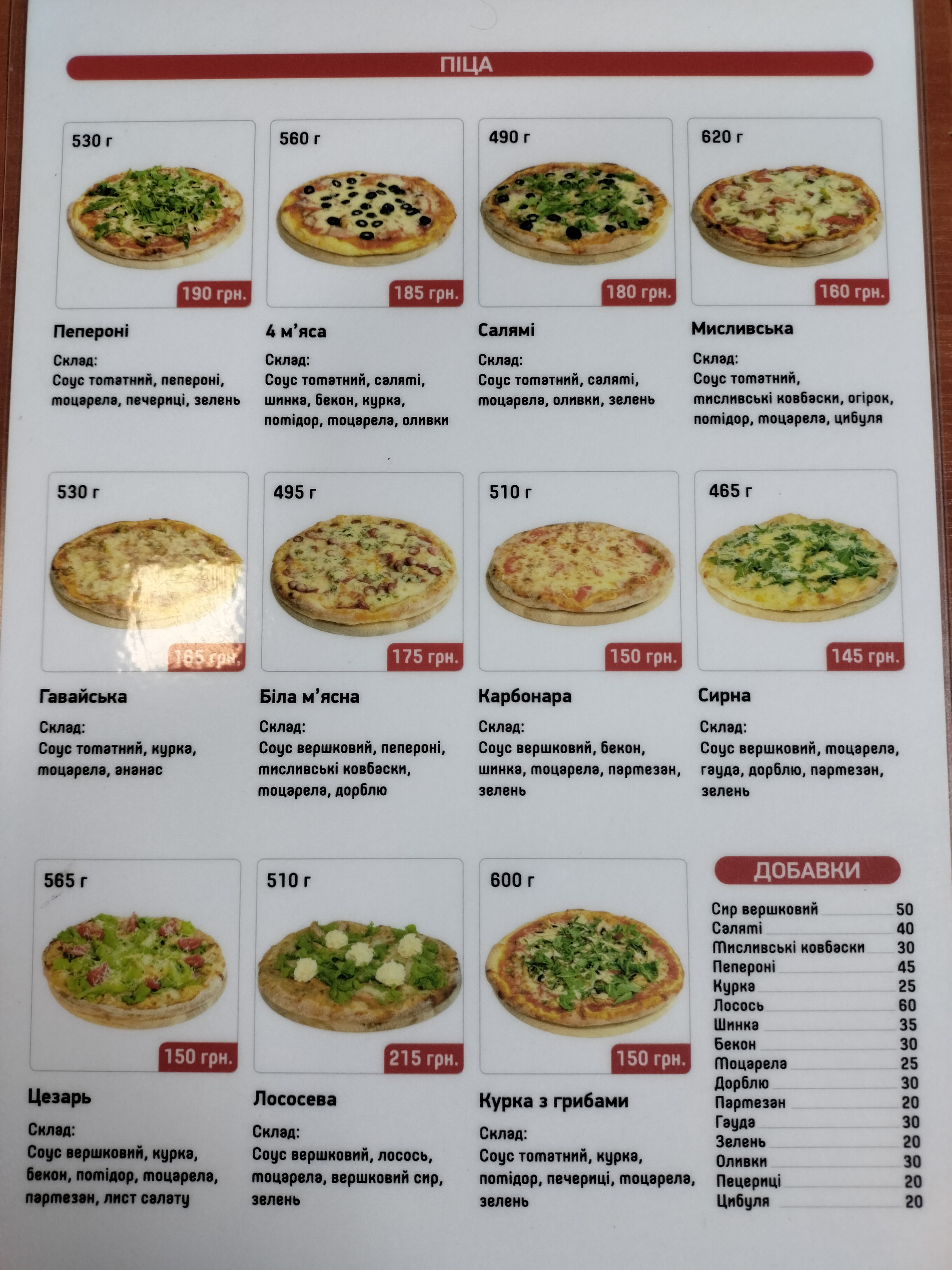 Nyam-Nyam Sushy Pytstsa menu 9