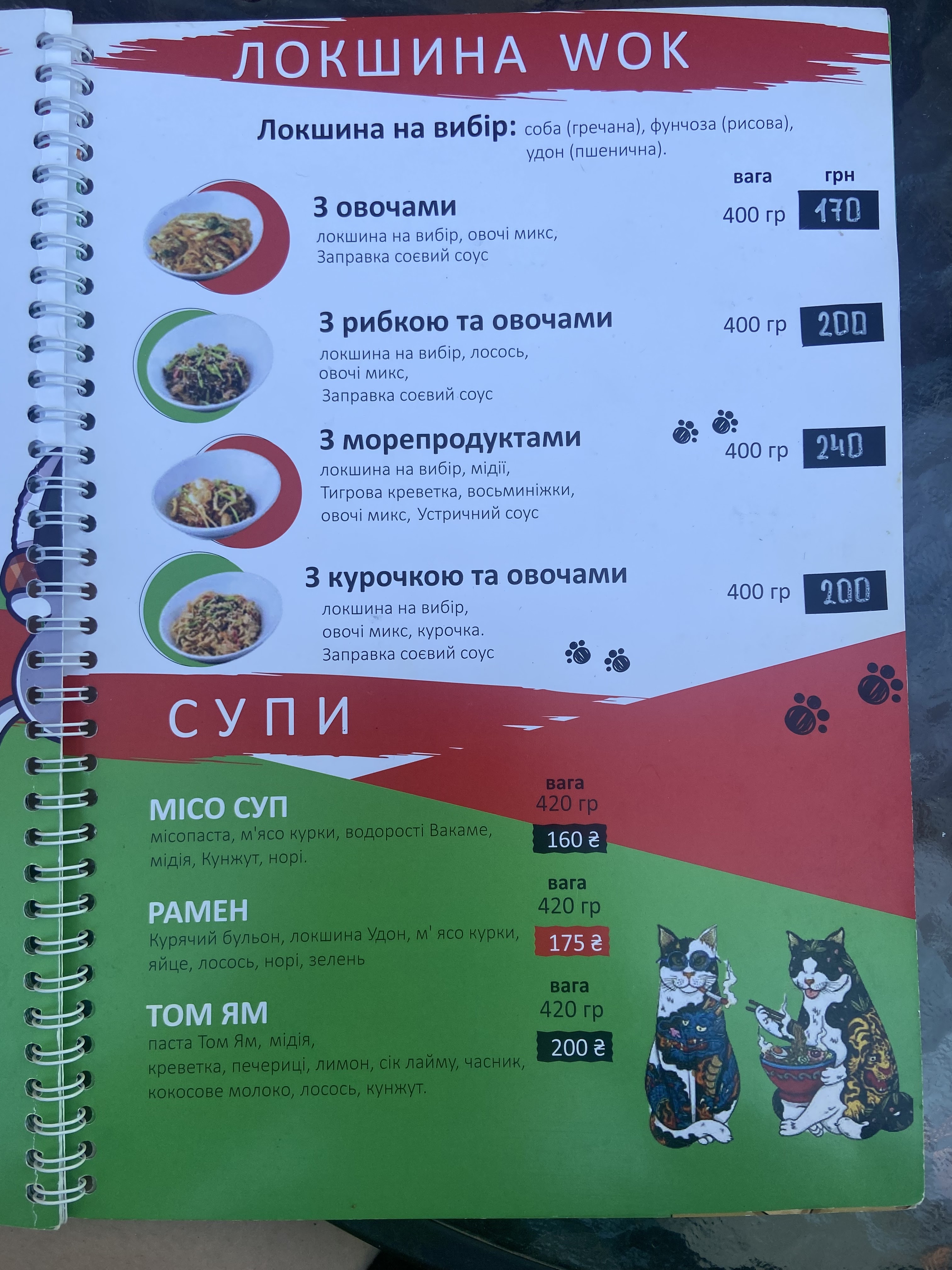 Sushi-Bar Dva Koty menu 3