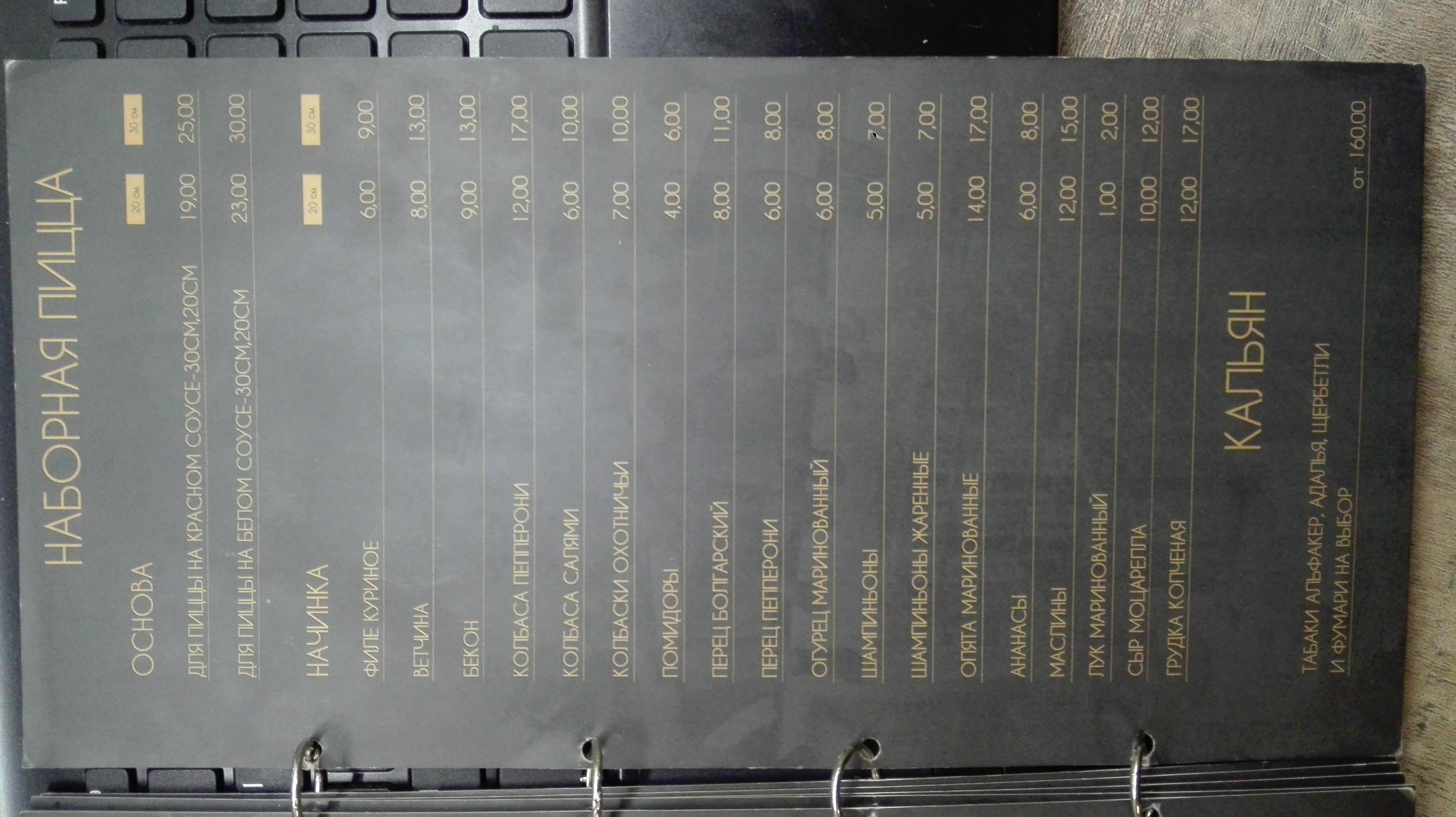Пиццерия "LOFT" menu 5