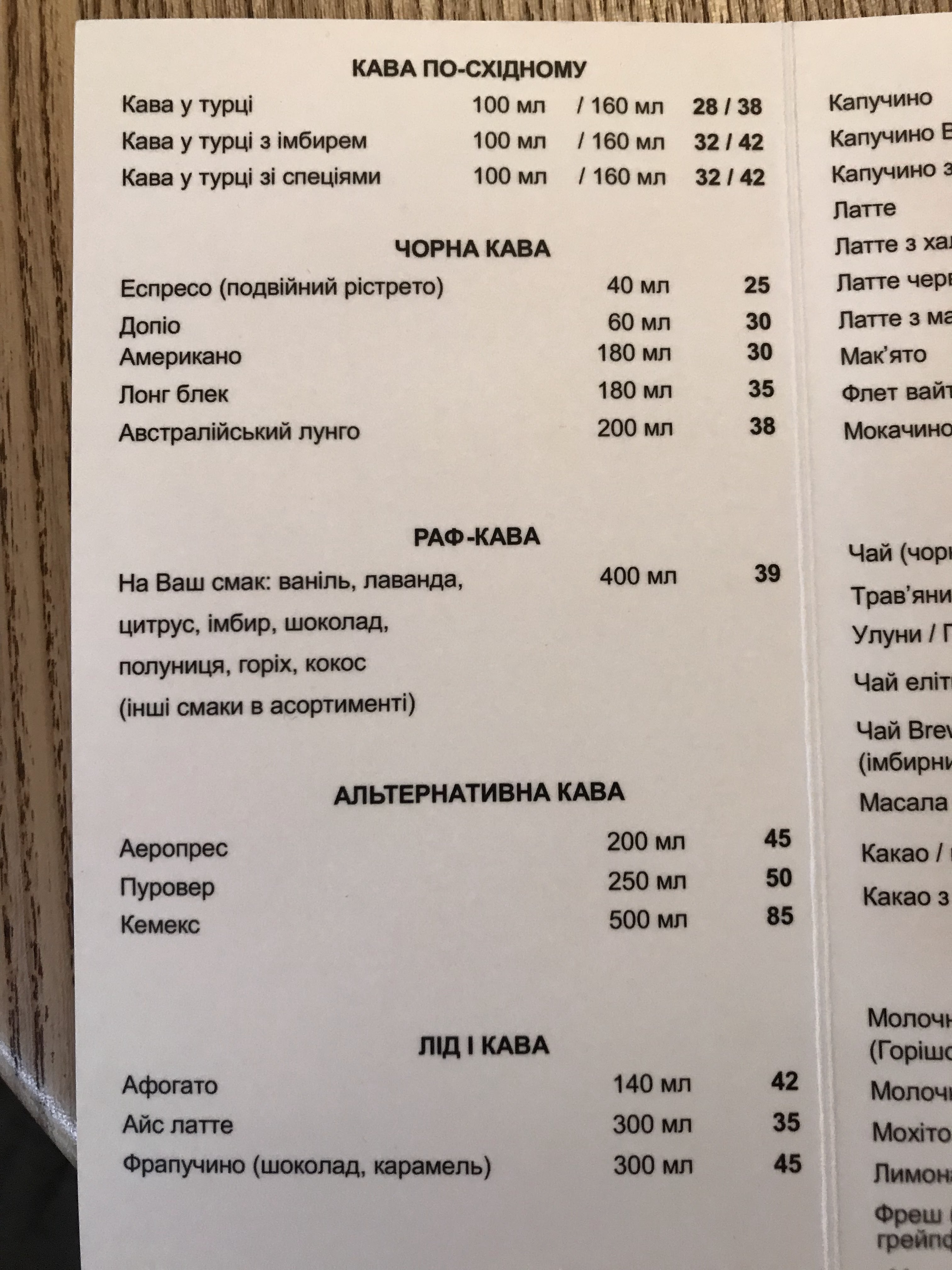 BrewLove (My coffee & tea place) menu 12