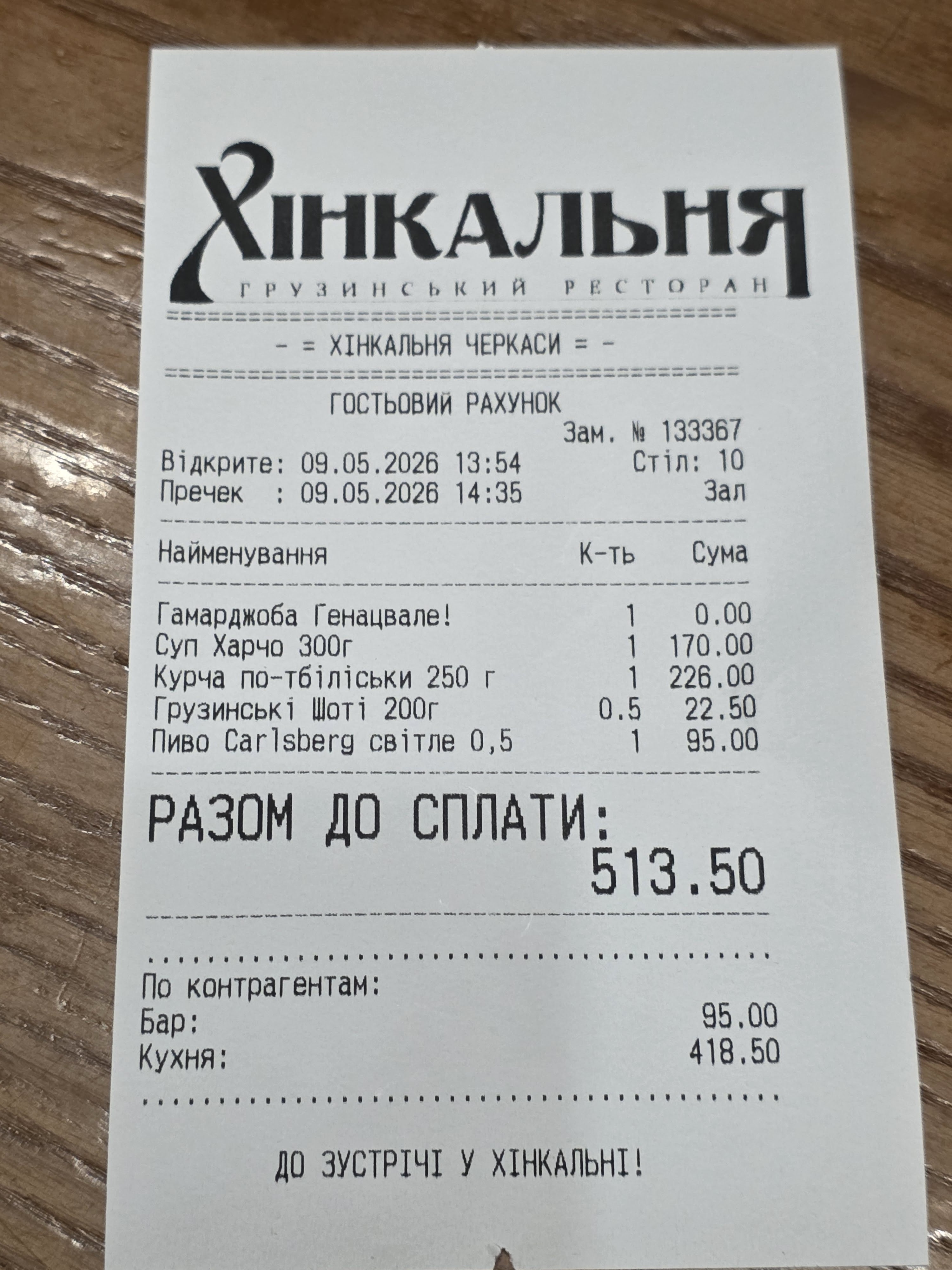 Khinkalʹnya Cherkasy menu 12