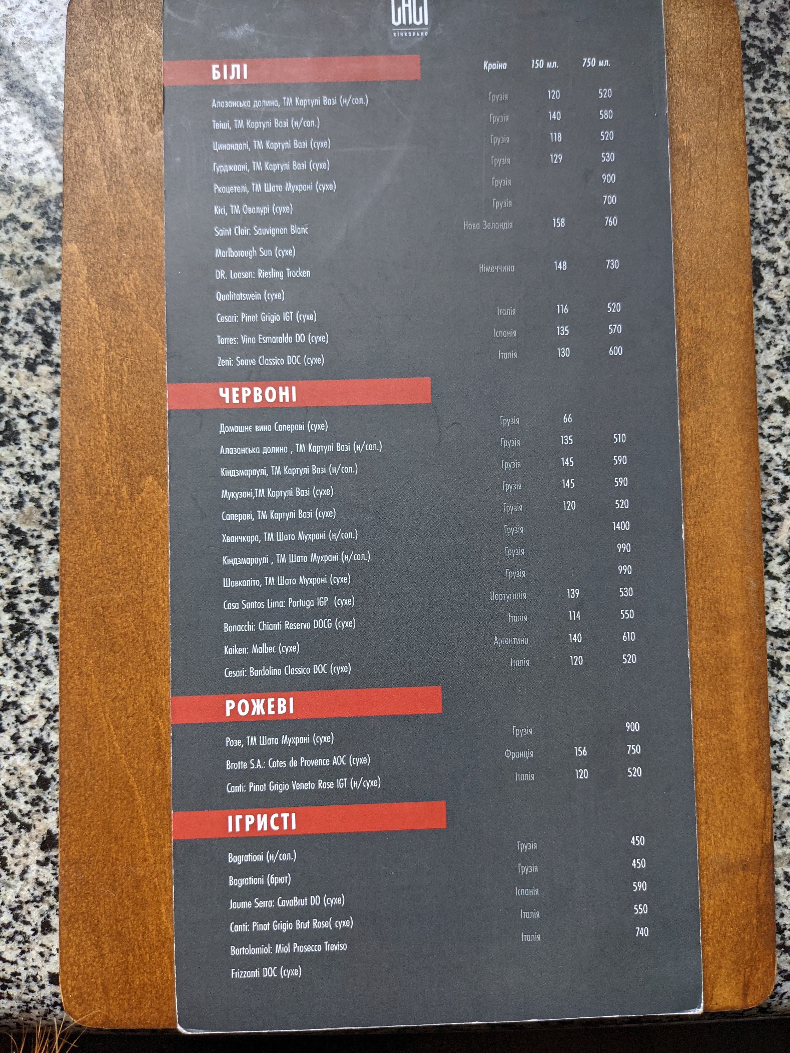 Buba menu 9