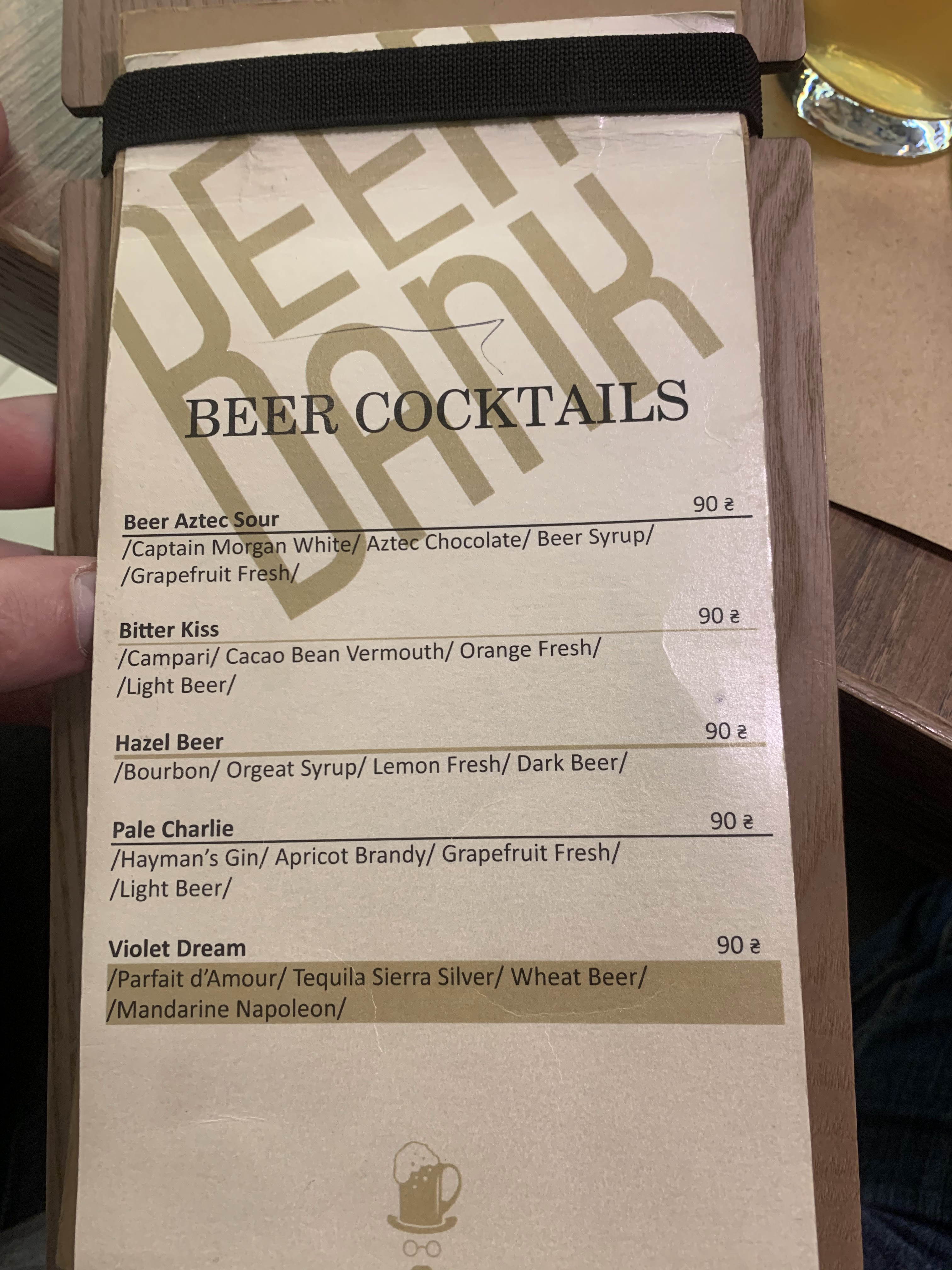 Beer Bank menu 4